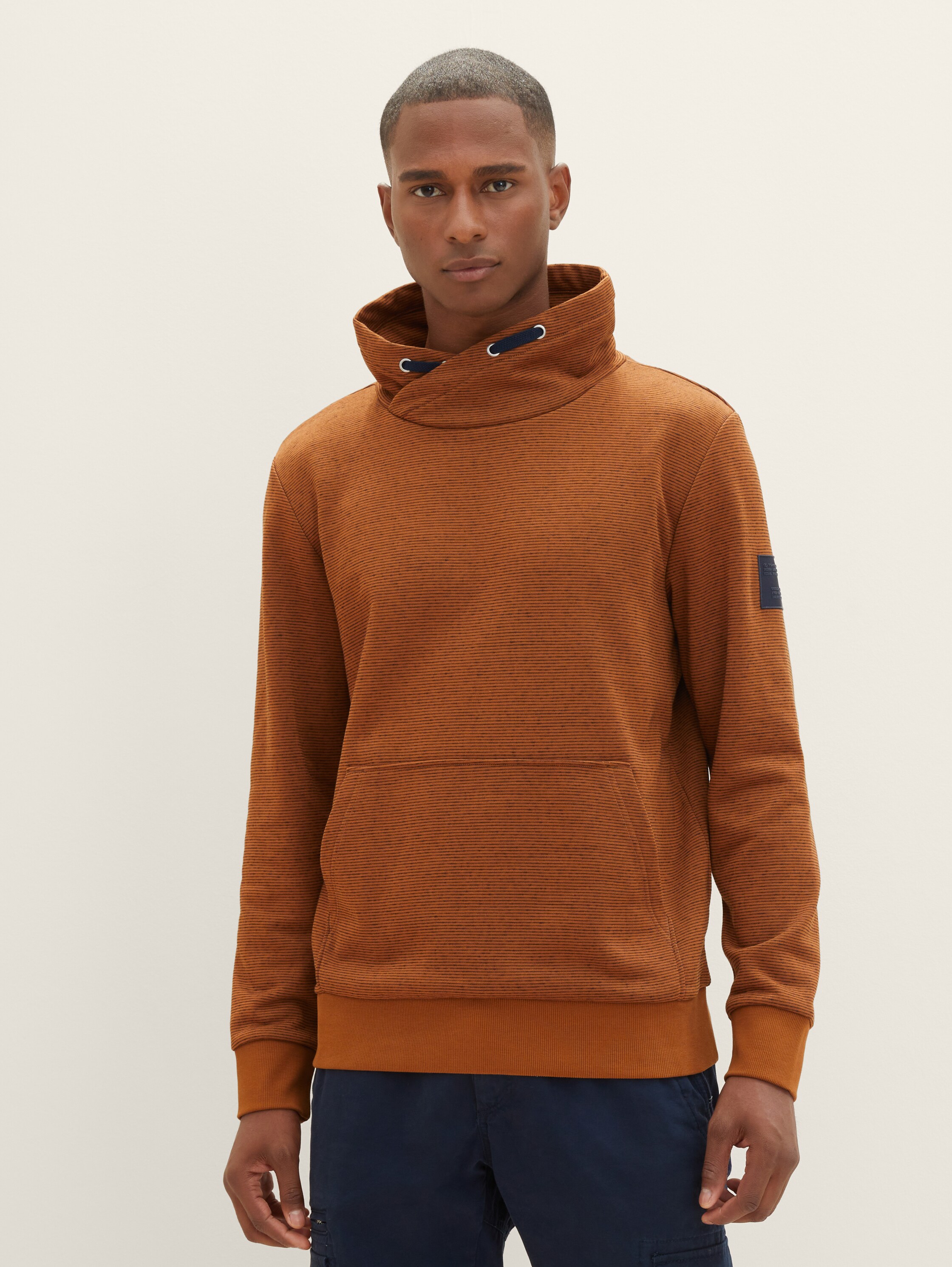 Sweatshirt in Melange Optik - 3