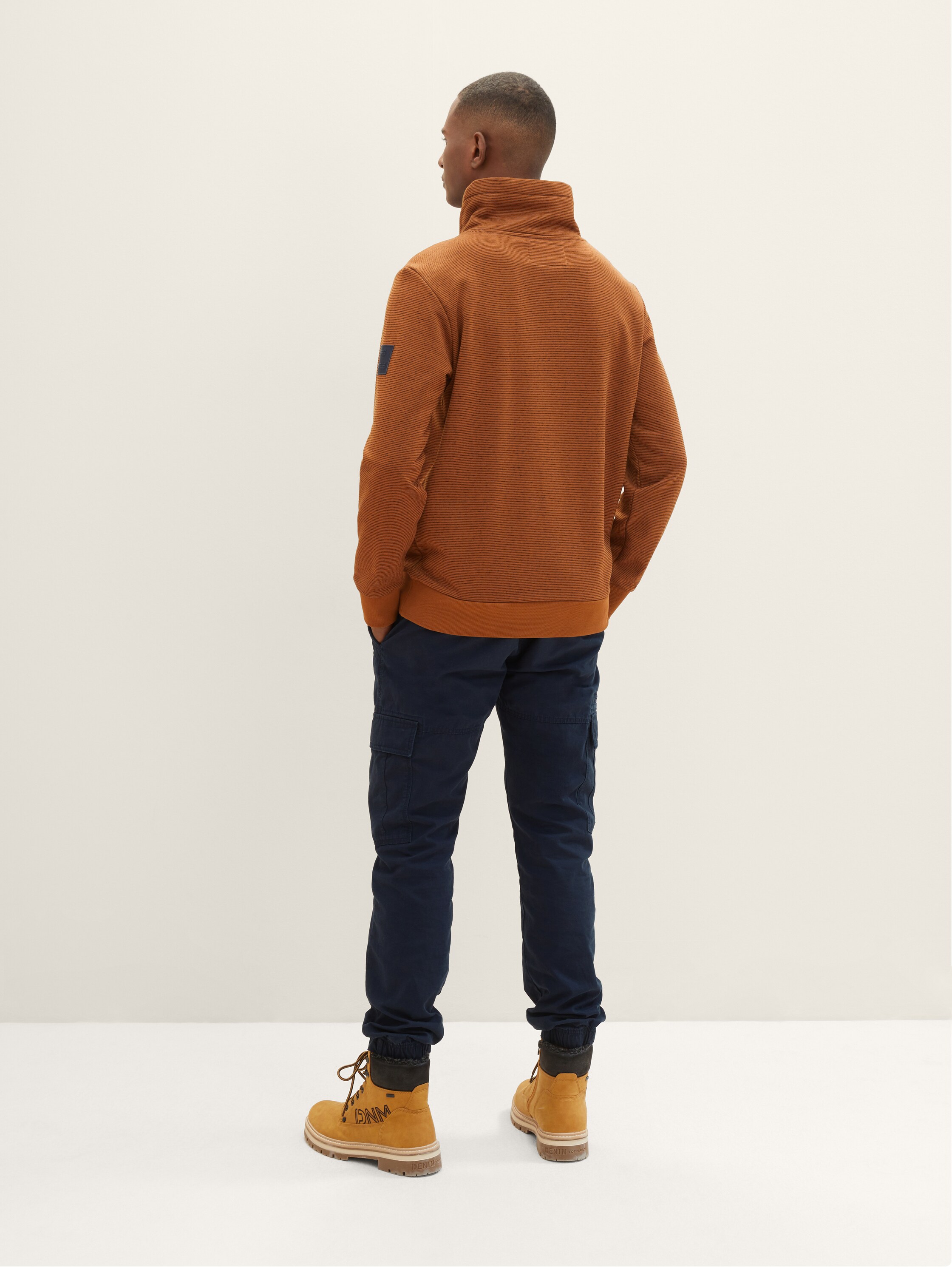 Sweatshirt in Melange Optik - 4