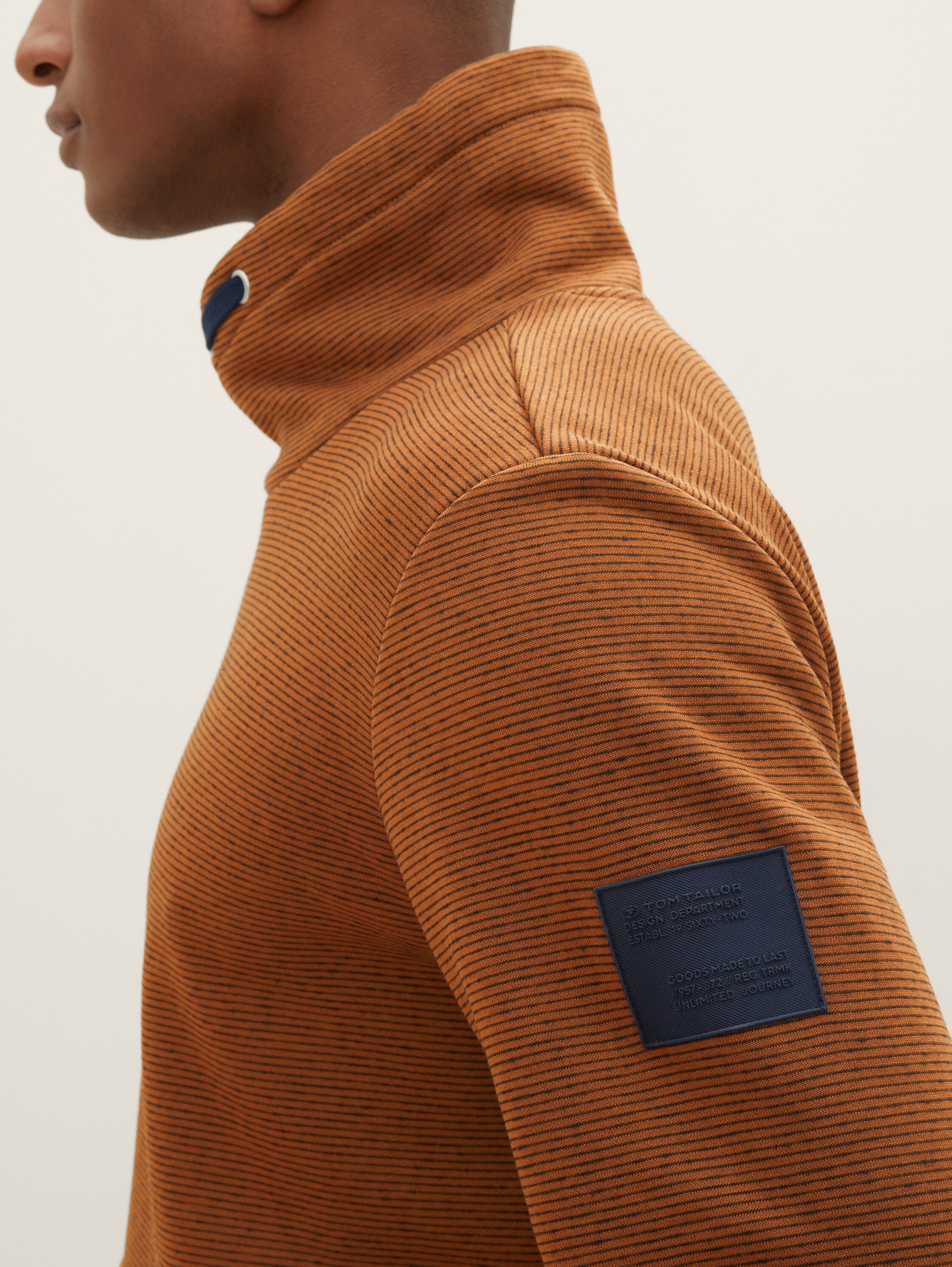 Sweatshirt in Melange Optik - 2
