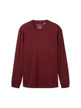 Non sélectionné, T-shirt (à) manches longues basique par , rouge