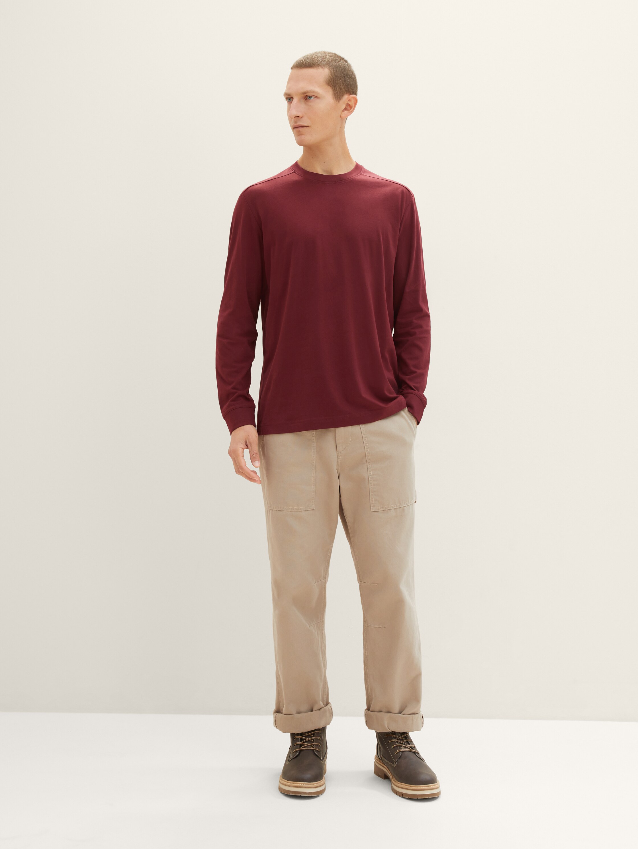 Basic Langarmshirt - 2