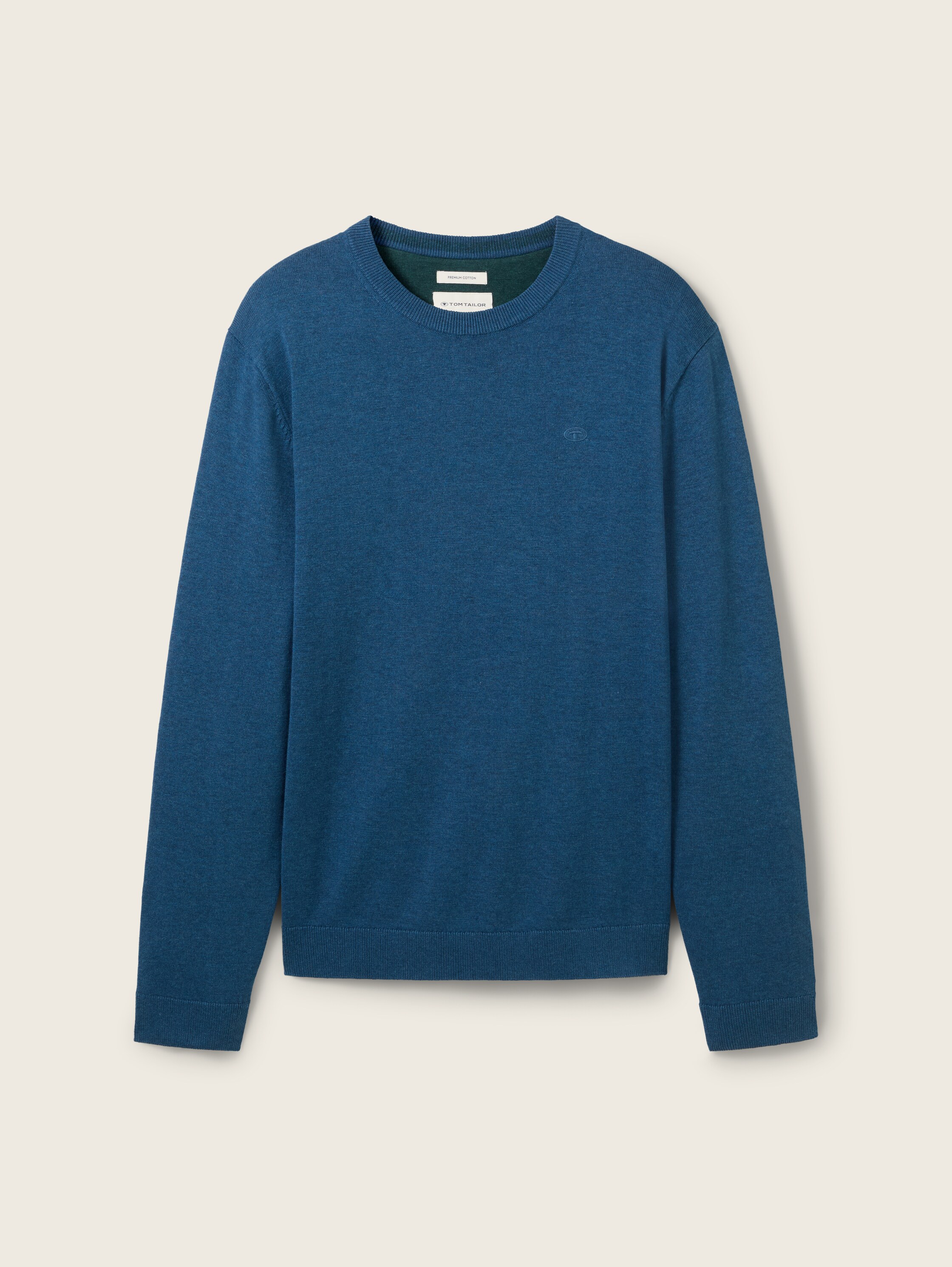 Strickpullover mit Rundhalsausschnitt - 4