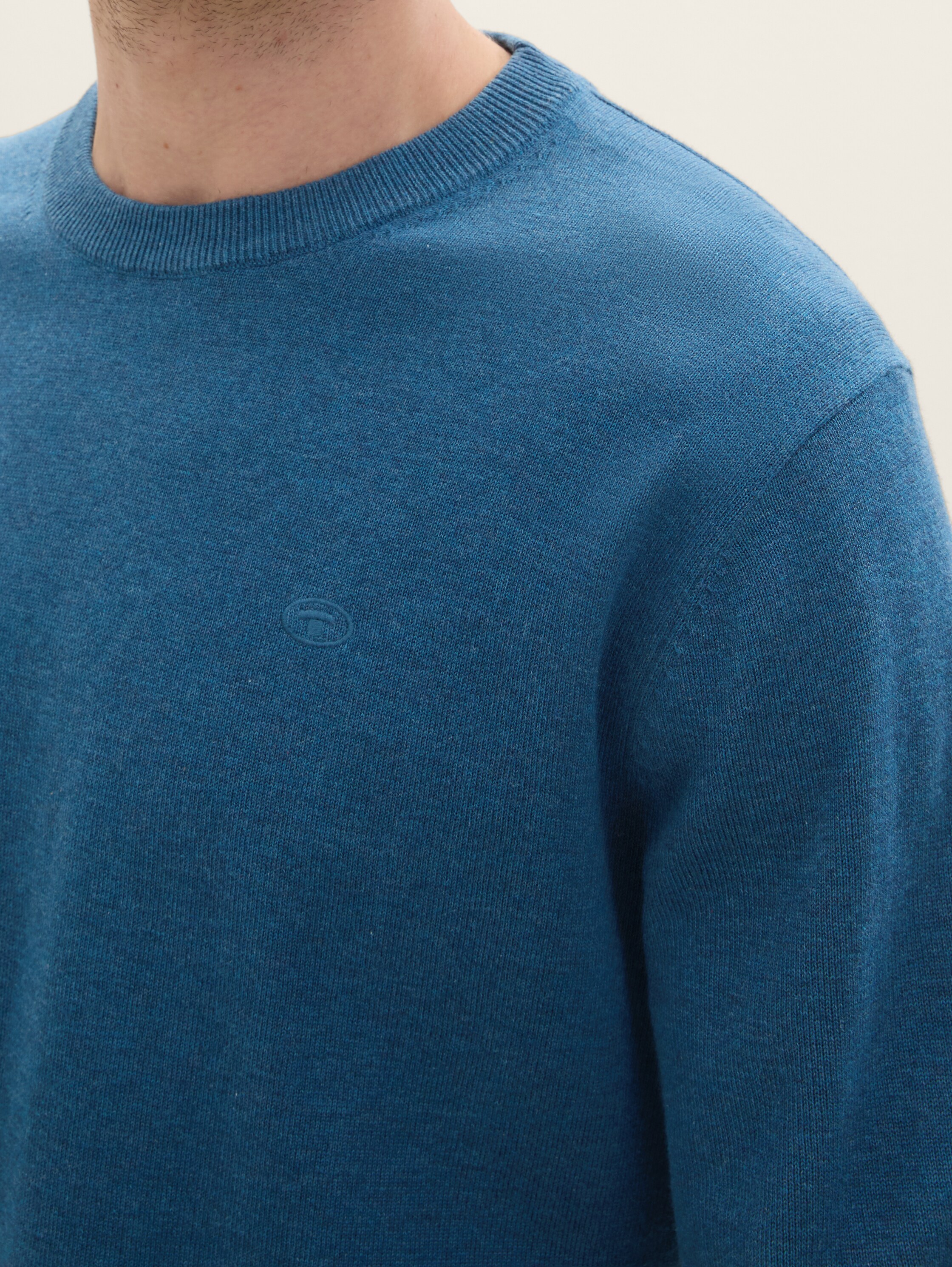 Strickpullover mit Rundhalsausschnitt - 5
