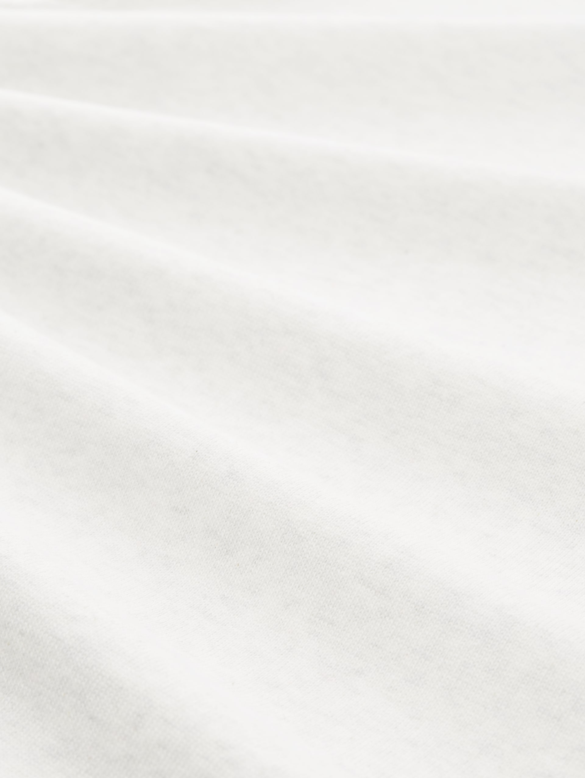 Basic katoenen gebreide trui - Soft Vanilla Melange - Materiaalweergave