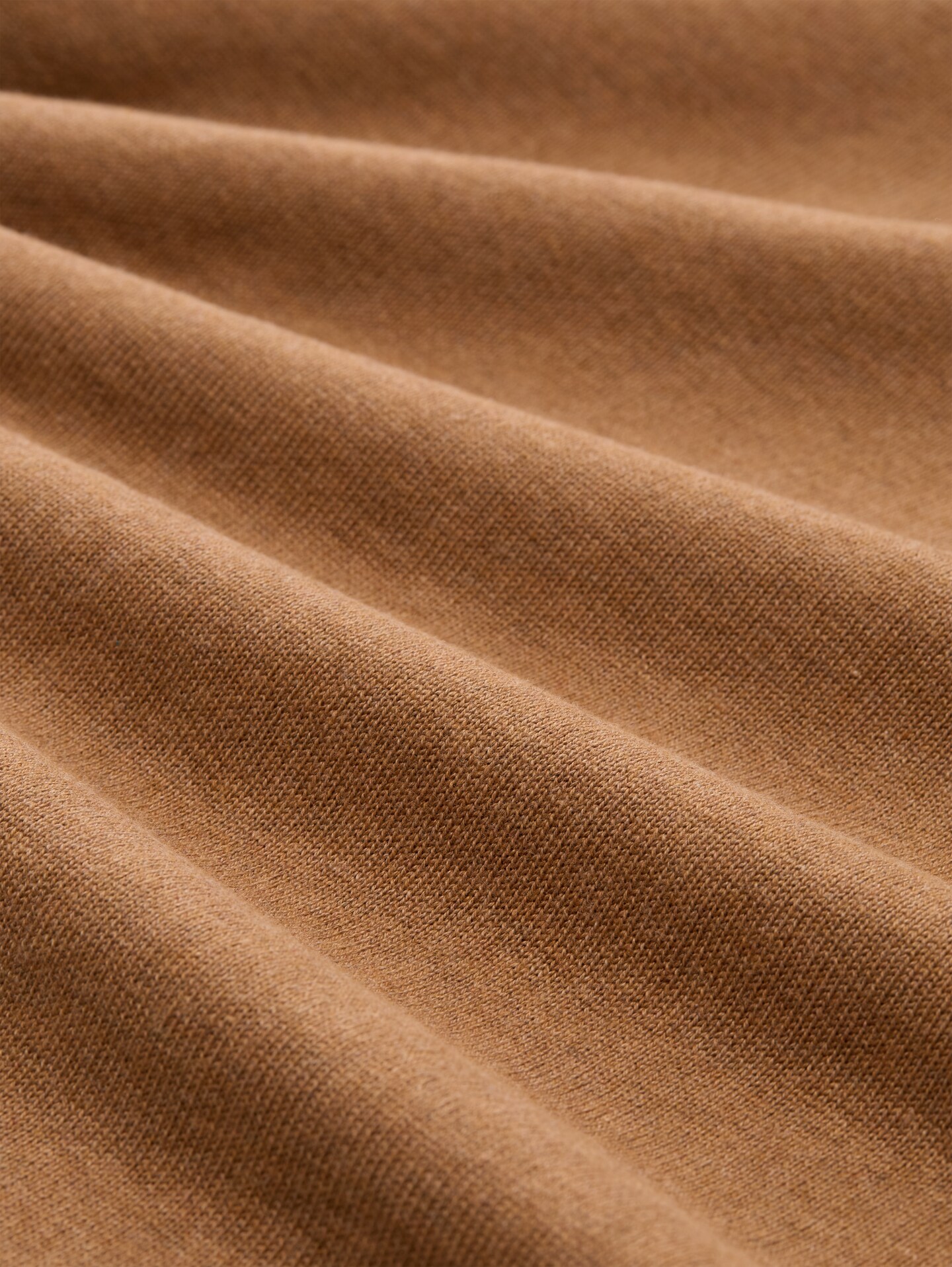 Basic Strickpullover aus Baumwolle in braun von Tom Tailor