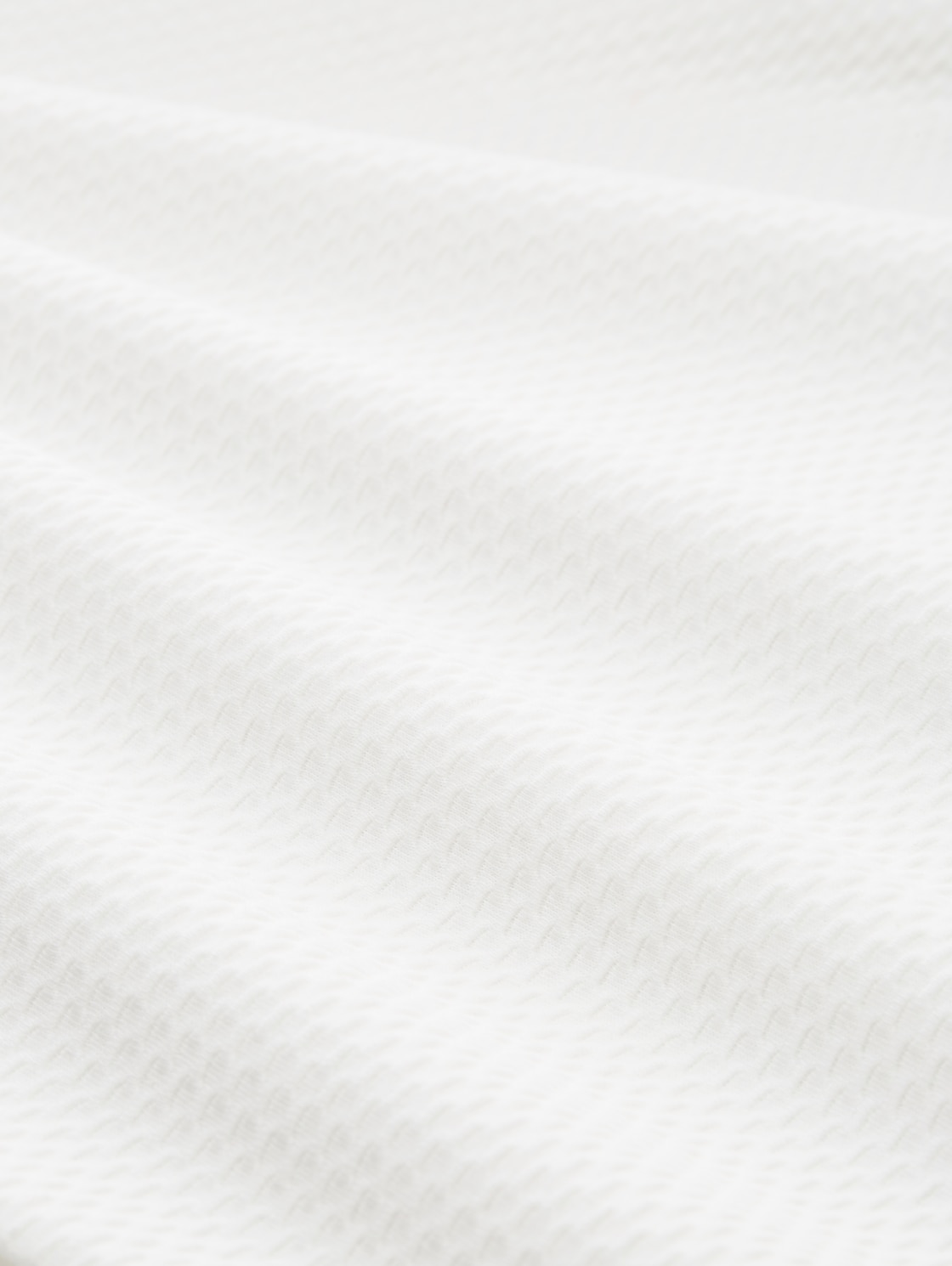 Sweatshirt mit Raffungen - off white - Material-Ansicht