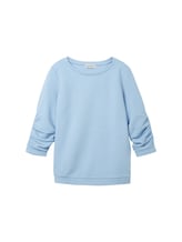 Niet geselecteerd, Sweatshirt met ruches door , blauw