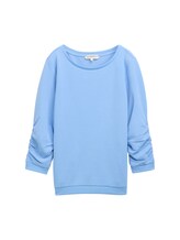 Niet geselecteerd, Sweatshirt met ruches door , blauw