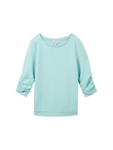 Niet geselecteerd, Sweatshirt met ruches door , groen