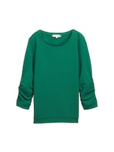 Niet geselecteerd, Sweatshirt met ruches door , groen