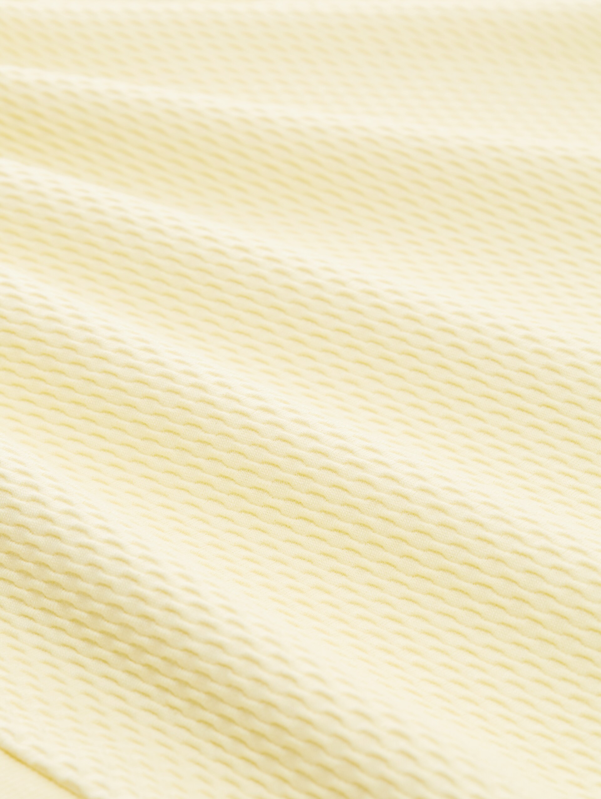 Sweat-shirt à fronces - light yellow - Vue de la matière