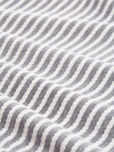 Sweatshirt mit Streifenmuster - blue white structured stripe - Material-Ansicht
