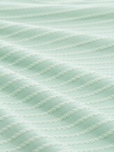 Sweatshirt mit Streifenmuster - tonal green structure stripe - Material-Ansicht