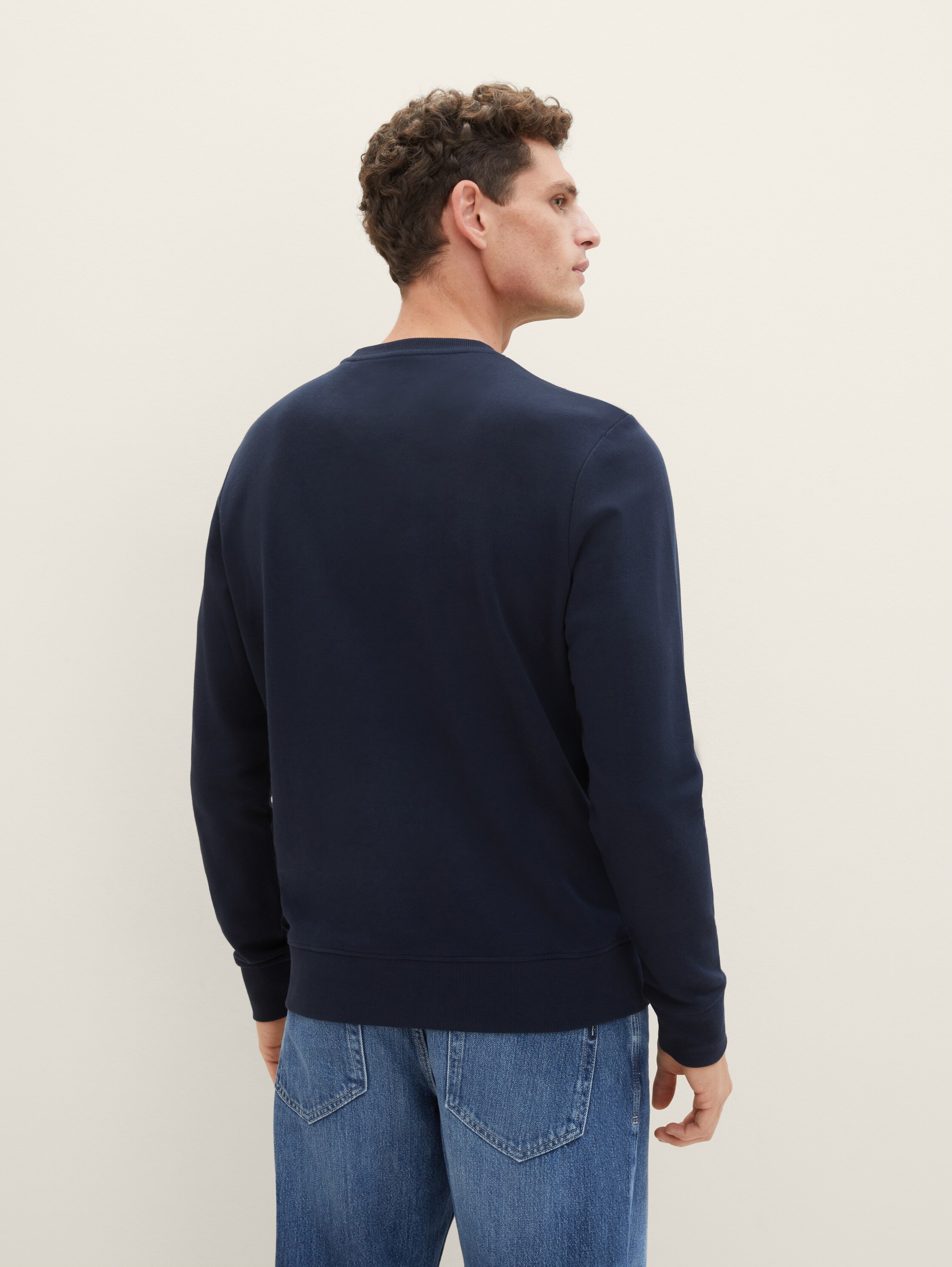 Sweatshirt mit Textprint - 4