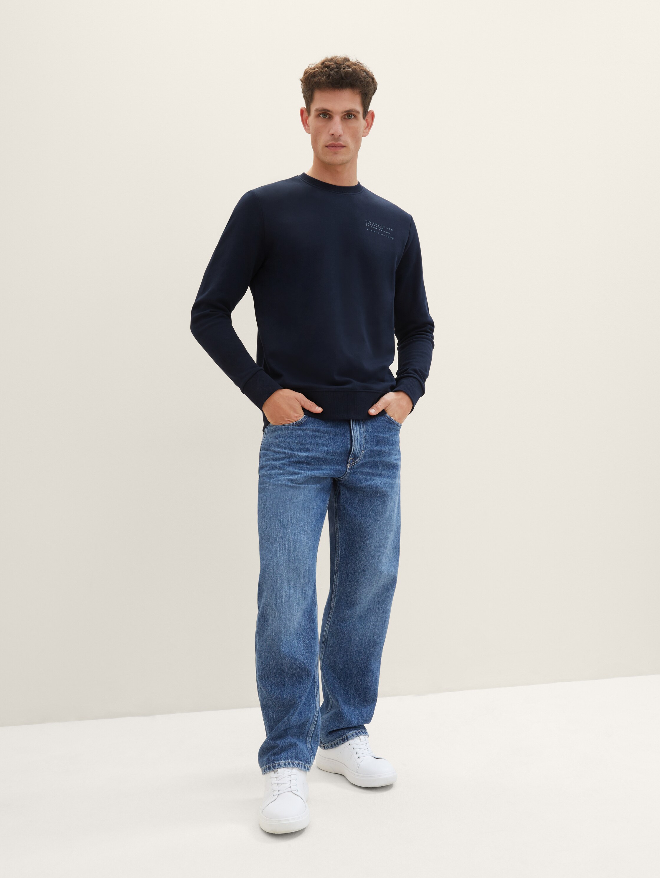 Sweatshirt mit Textprint - 2
