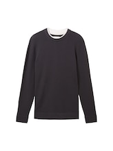 Nicht ausgewählt, Strickpullover mit Struktur von , grau