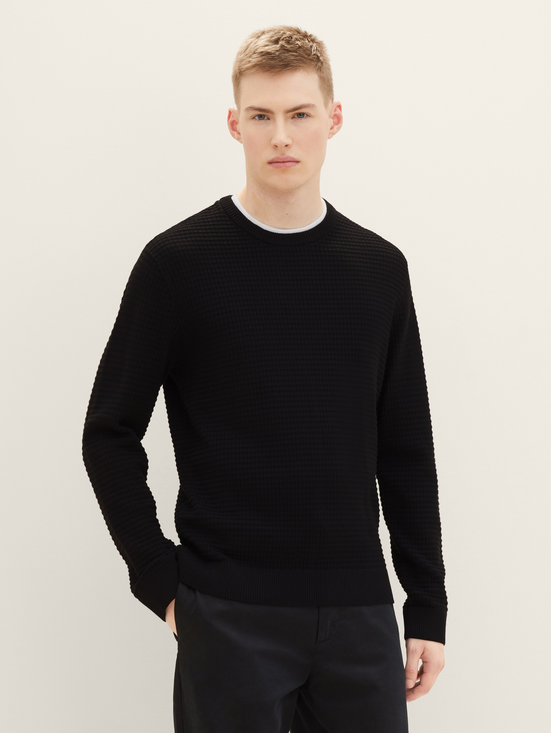 Strickpullover mit Struktur - 3