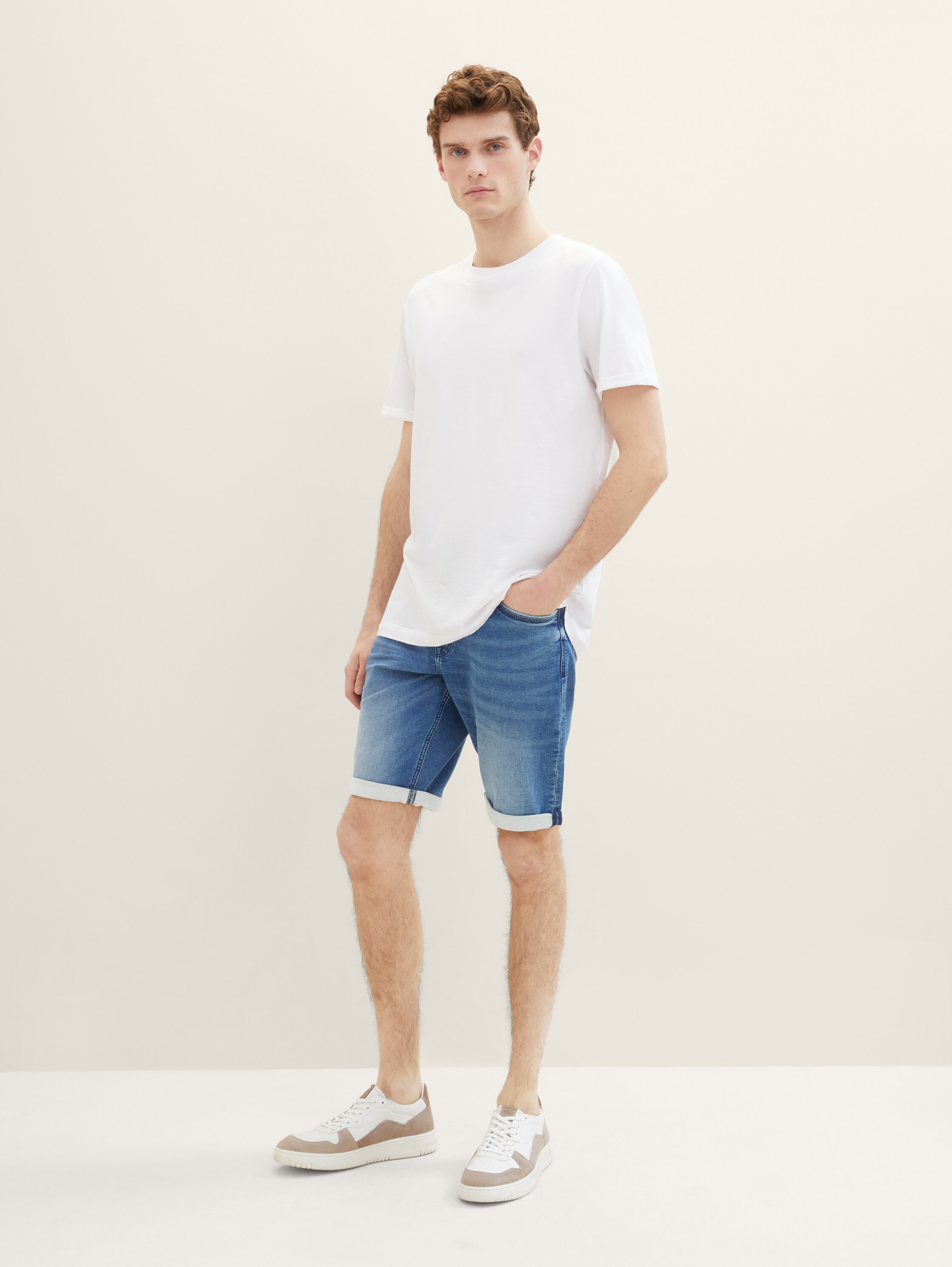 Short en jean Josh - bleu - 