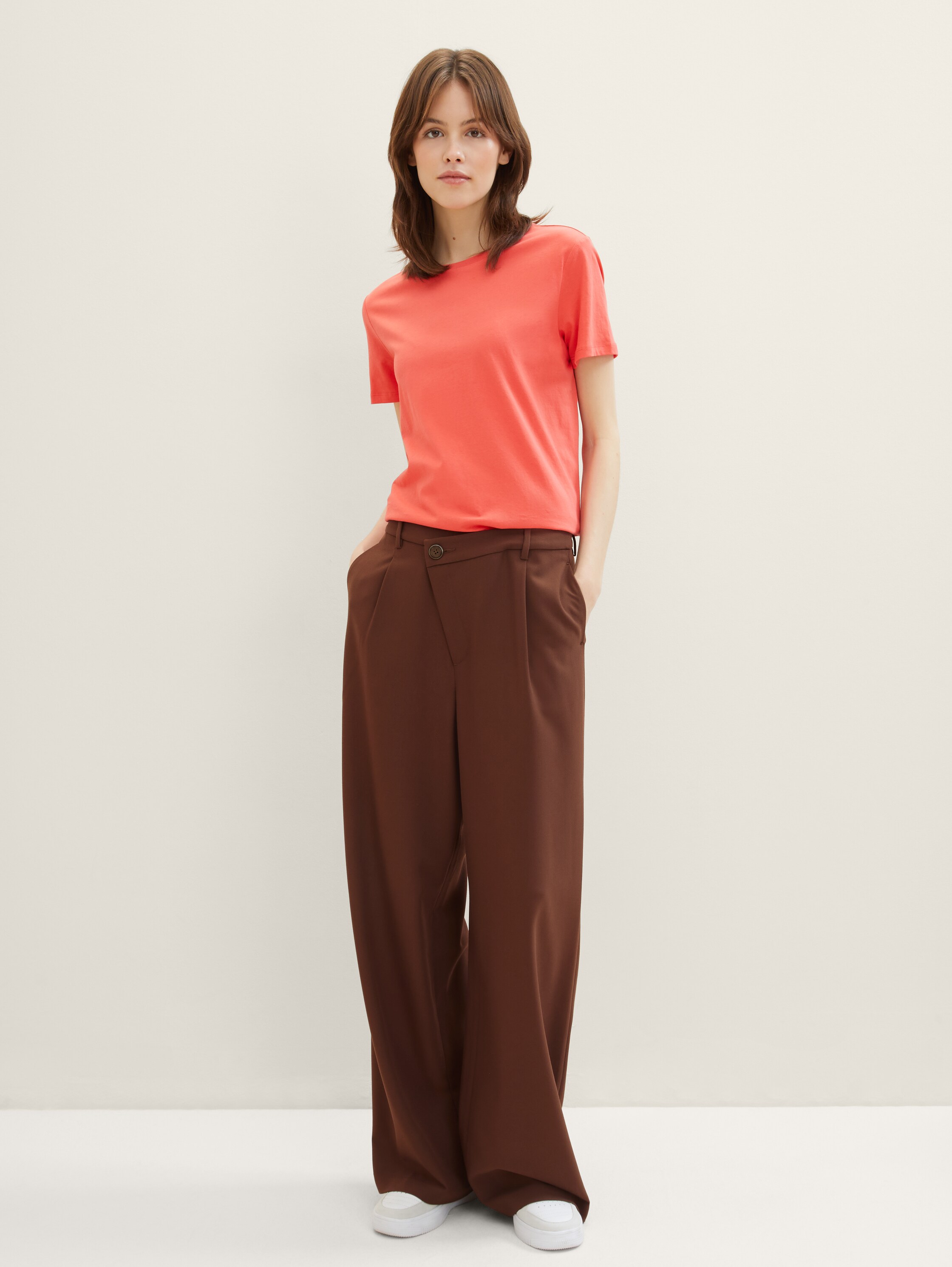 Loose Fit T-Shirt aus Baumwolle - 2
