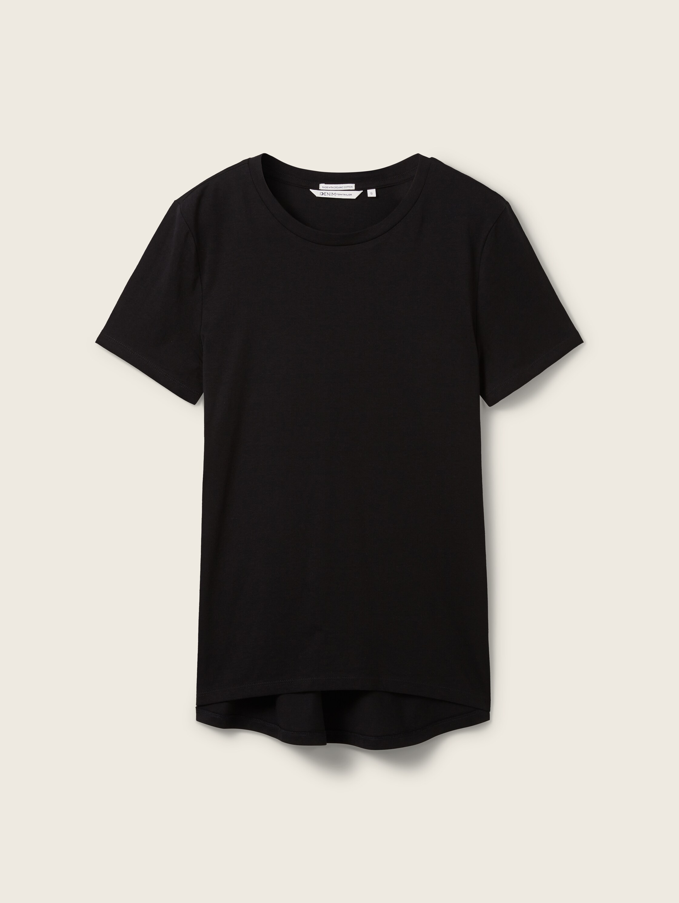 Loose Fit T-Shirt aus Baumwolle - deep_black_1 - 
