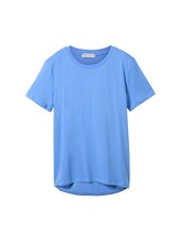 Sélectionné, T-shirt loose fit en coton par Tom Tailor, bleu