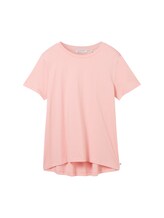 Ausgewählt, Loose Fit T-Shirt aus Baumwolle von Tom Tailor, rosa