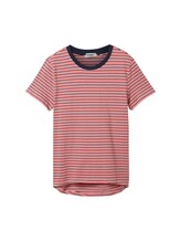 Non sélectionné, T-shirt loose fit en coton par Tom Tailor, rose