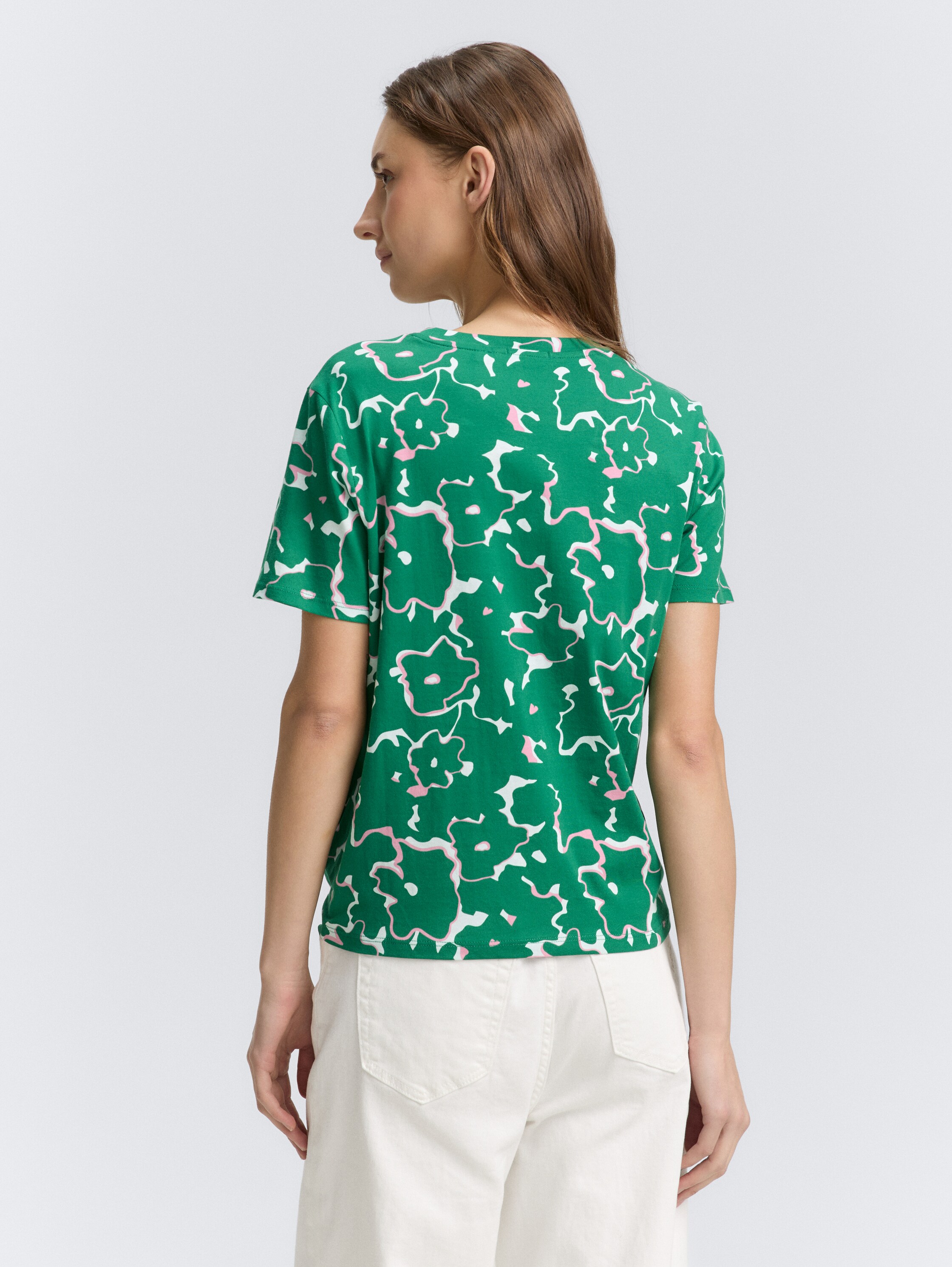 T-Shirt mit Knoten-Detail - 2