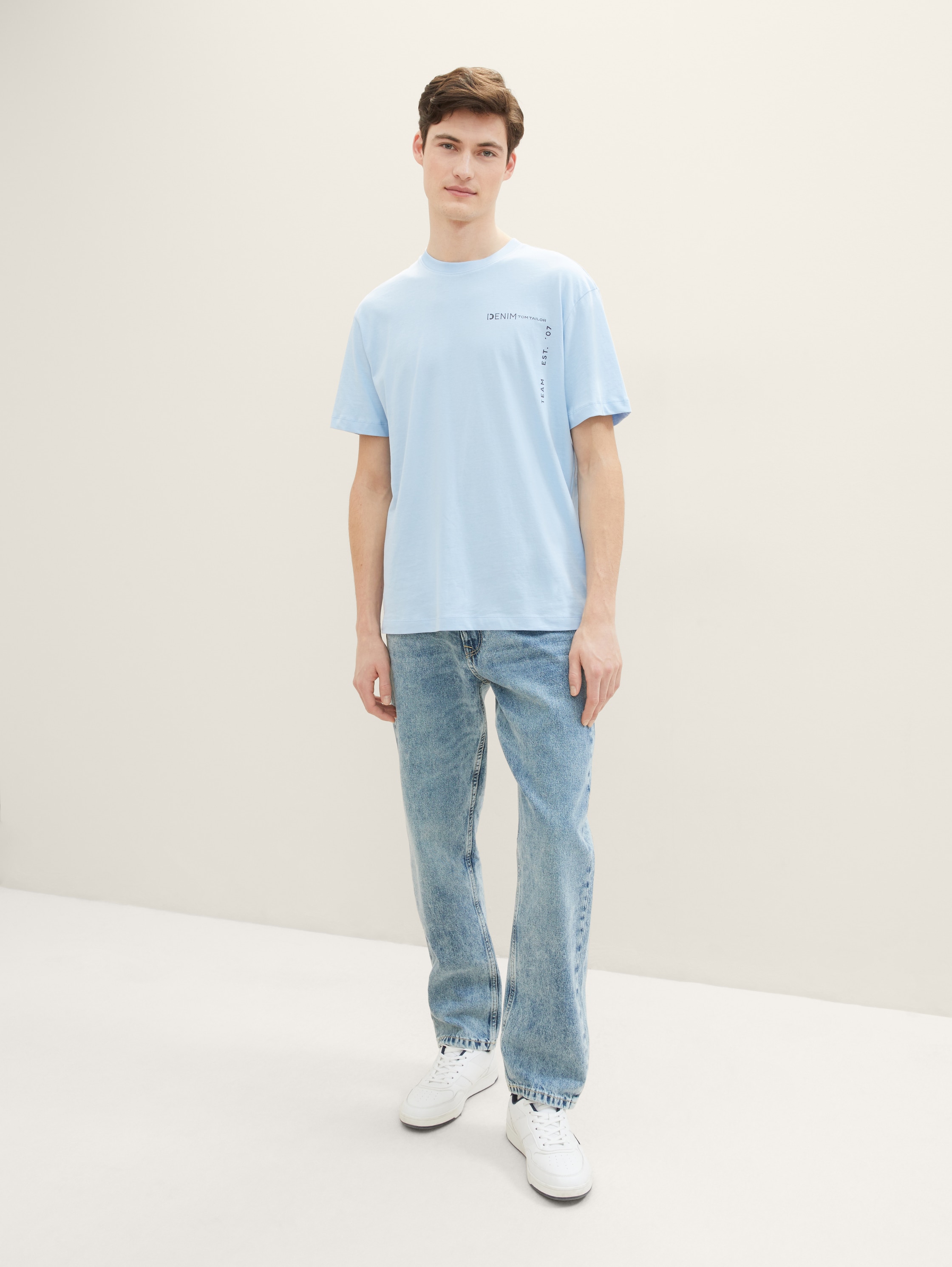 Loose Straight Fit Jeans - super_stone_blue_denim_tint - 
