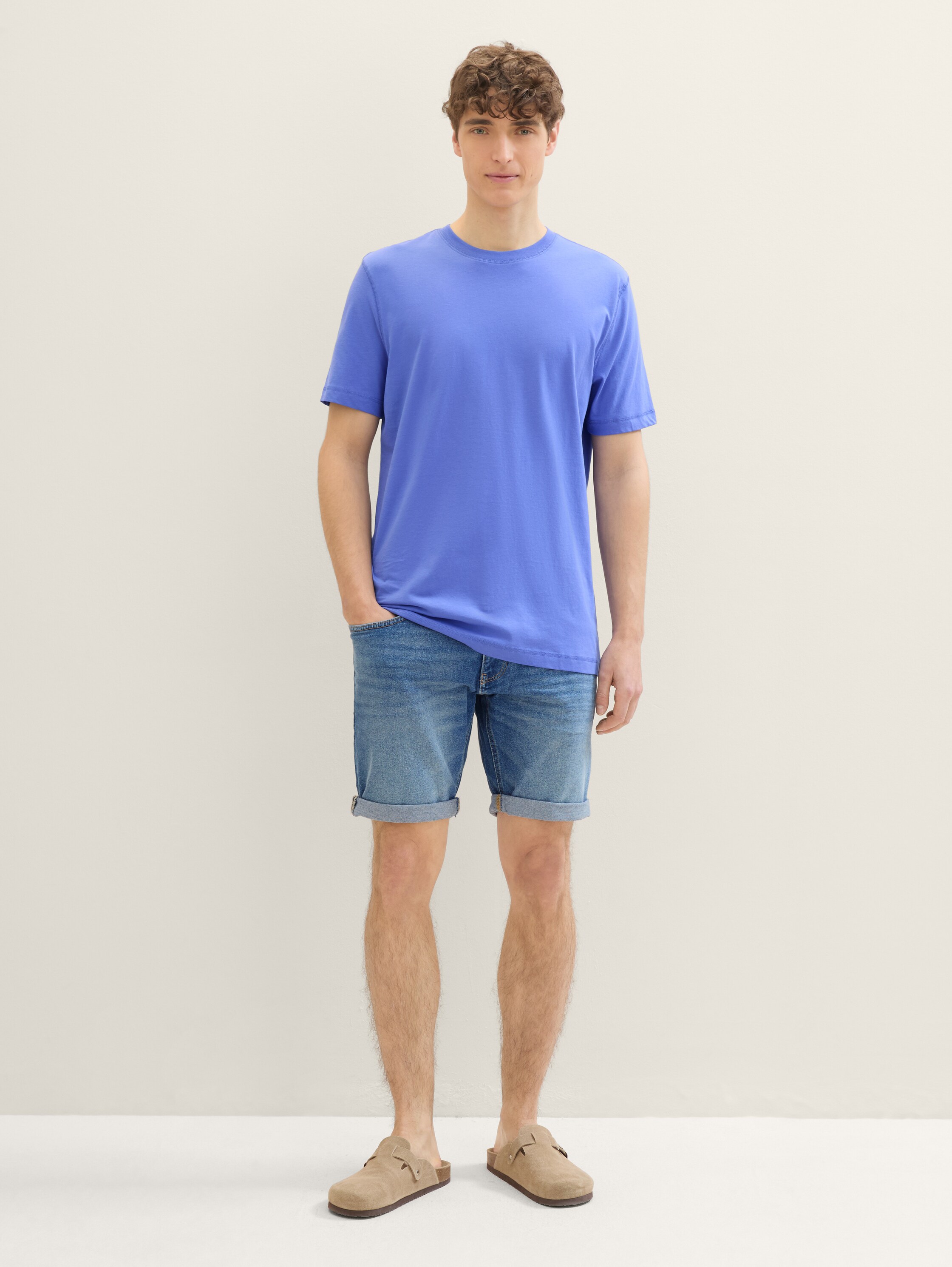 Short en jean - bleu - 