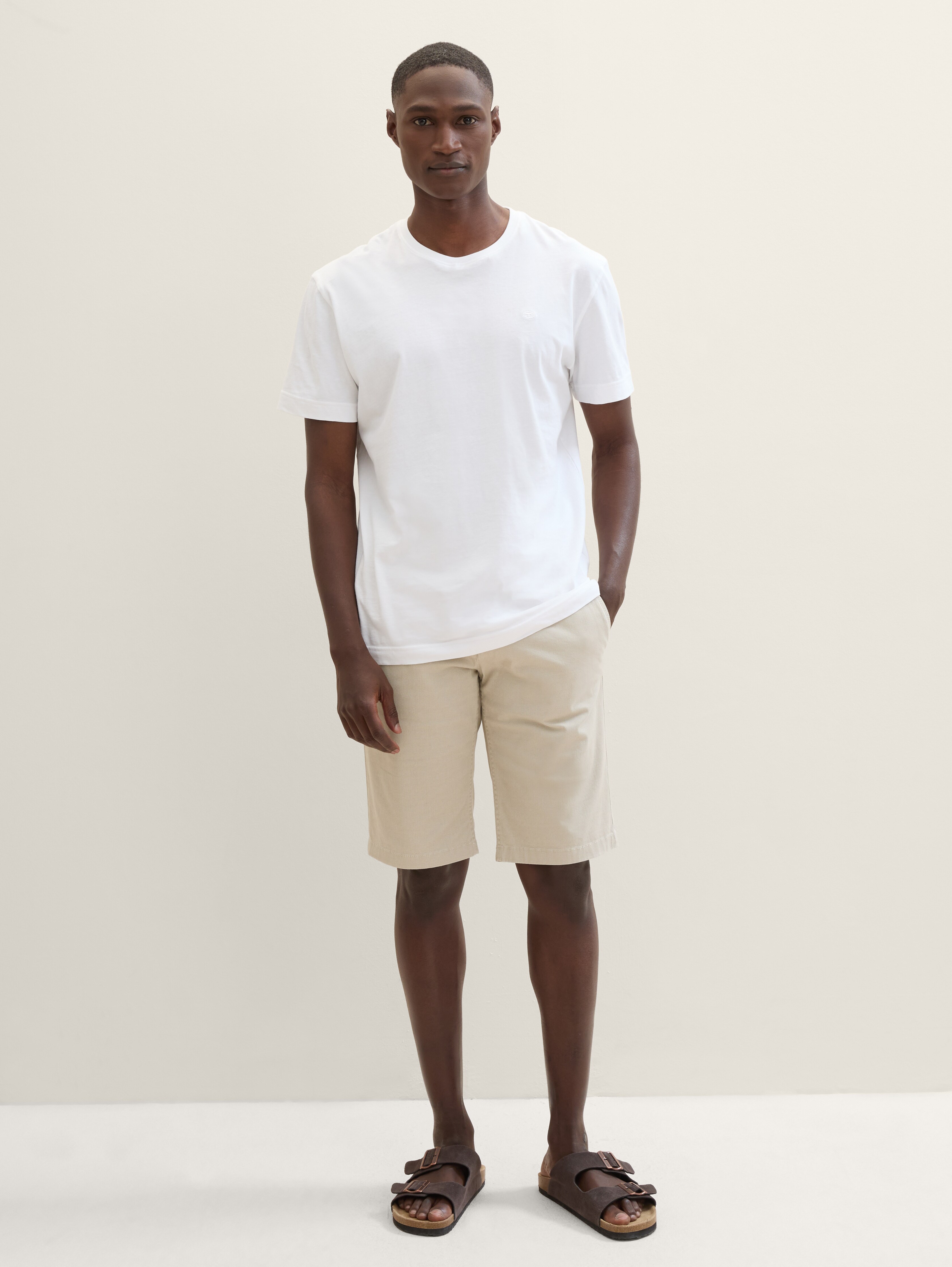 Slim chino shorts by Tom Tailor