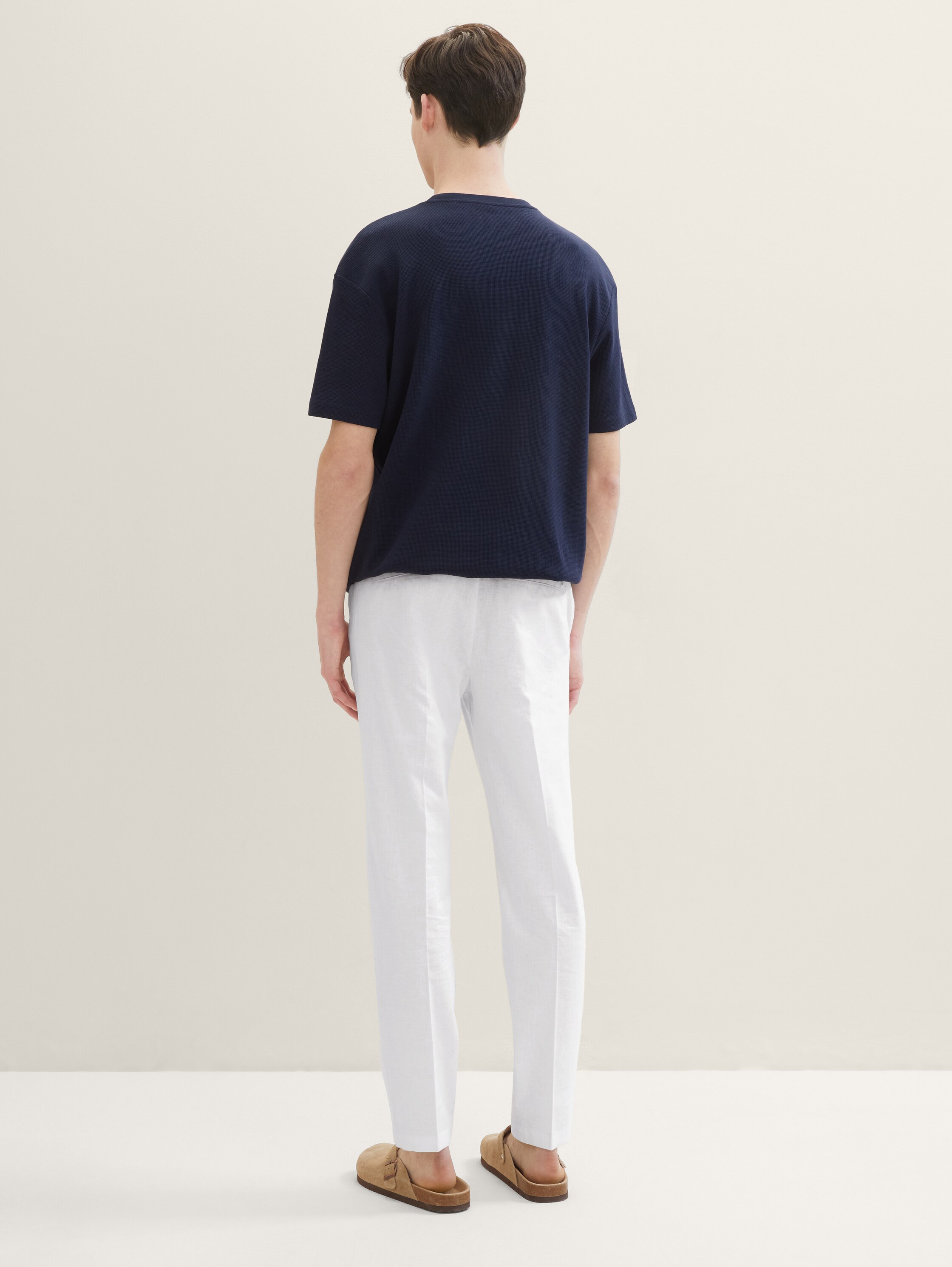 Relaxed Tapered Hose mit Leinen - 3