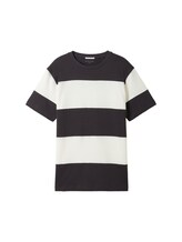 Ausgewählt, T-Shirt mit Bio-Baumwolle von Tom Tailor, grau