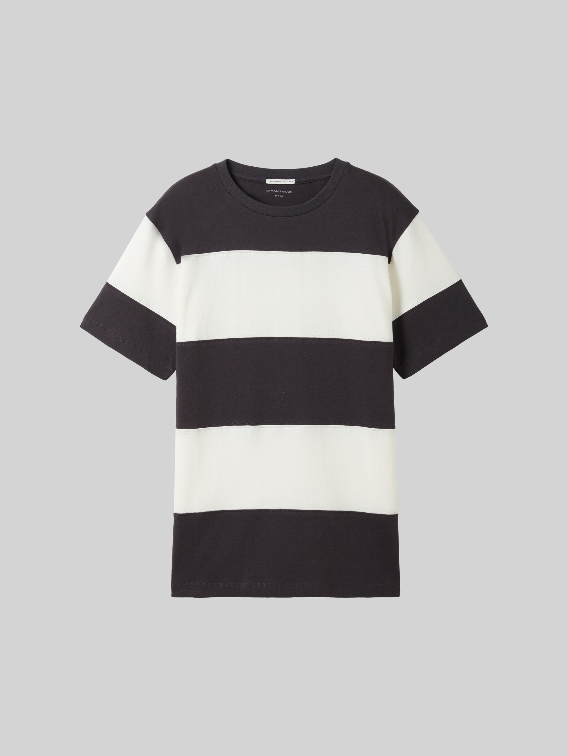 T-Shirt mit Bio-Baumwolle - coal grey - Vorder-Produkt-Ansicht