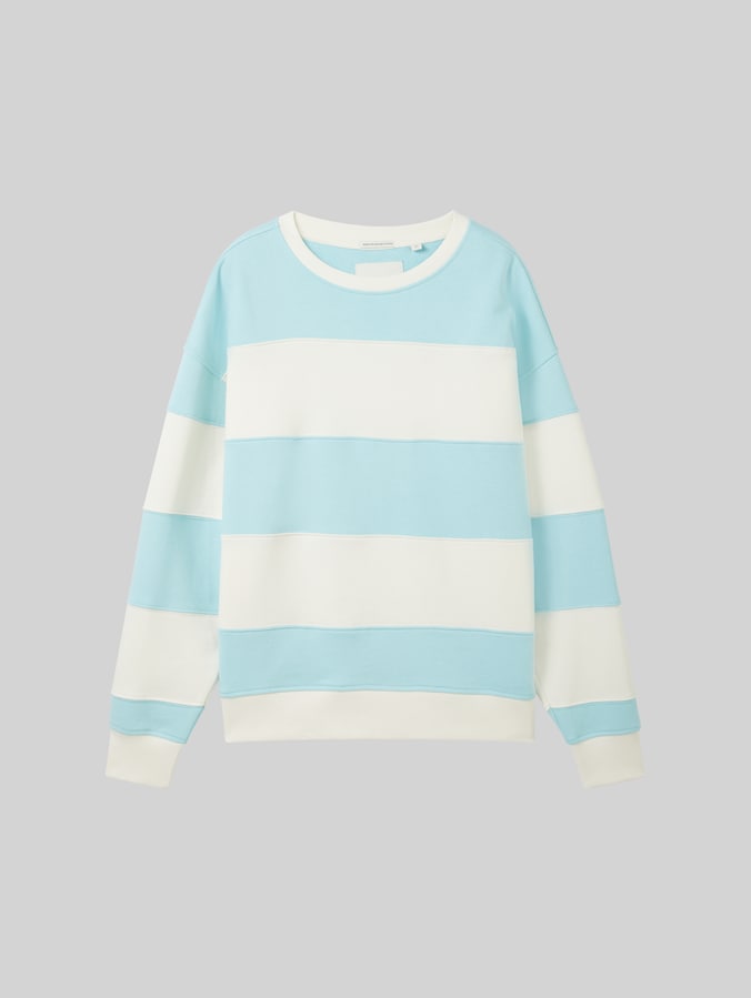 Sweatshirt mit Bio-Baumwolle von Teen Boys, pastel turquoise