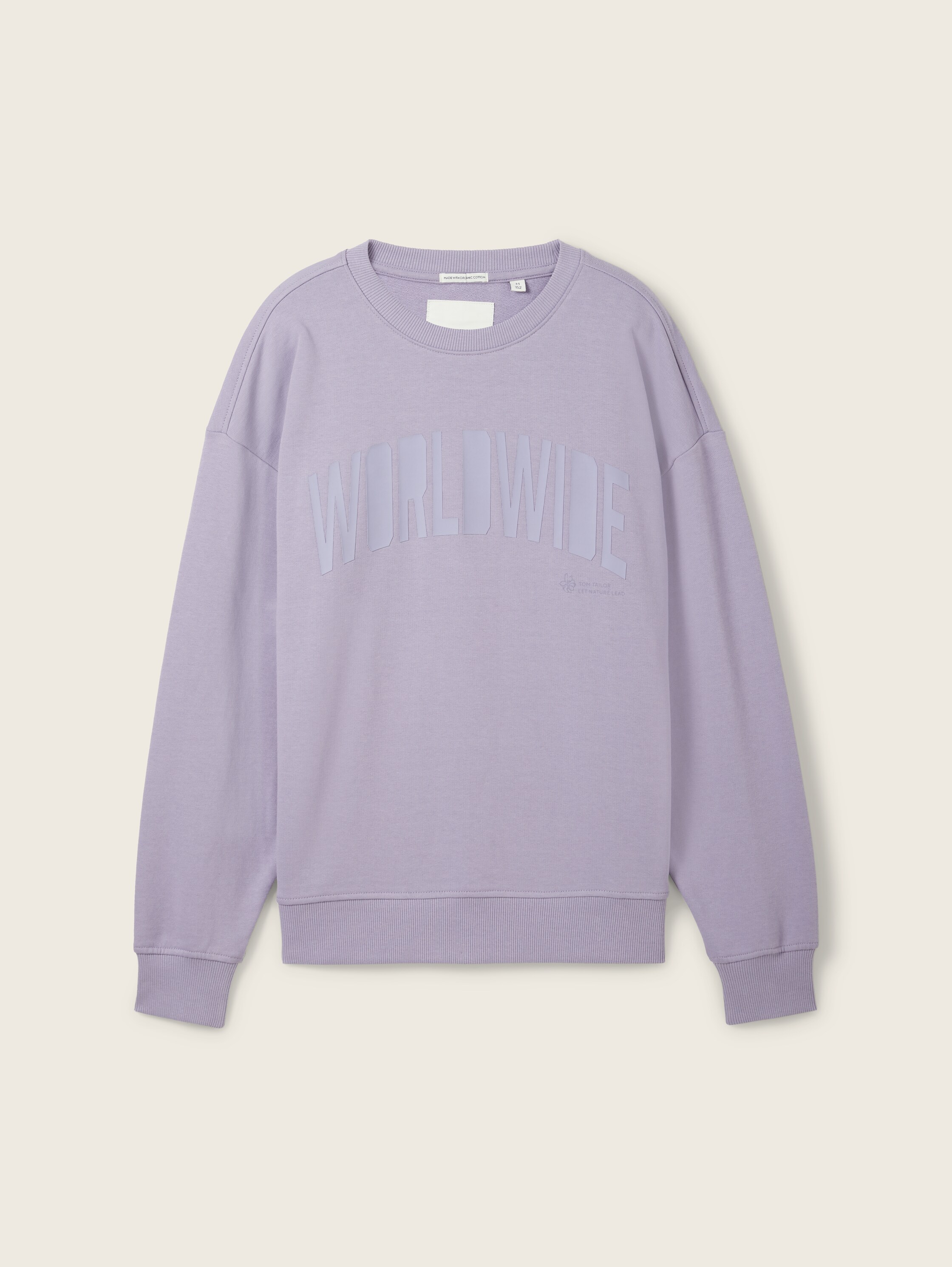 Oversize Sweatshirt mit Bio-Baumwolle - 1