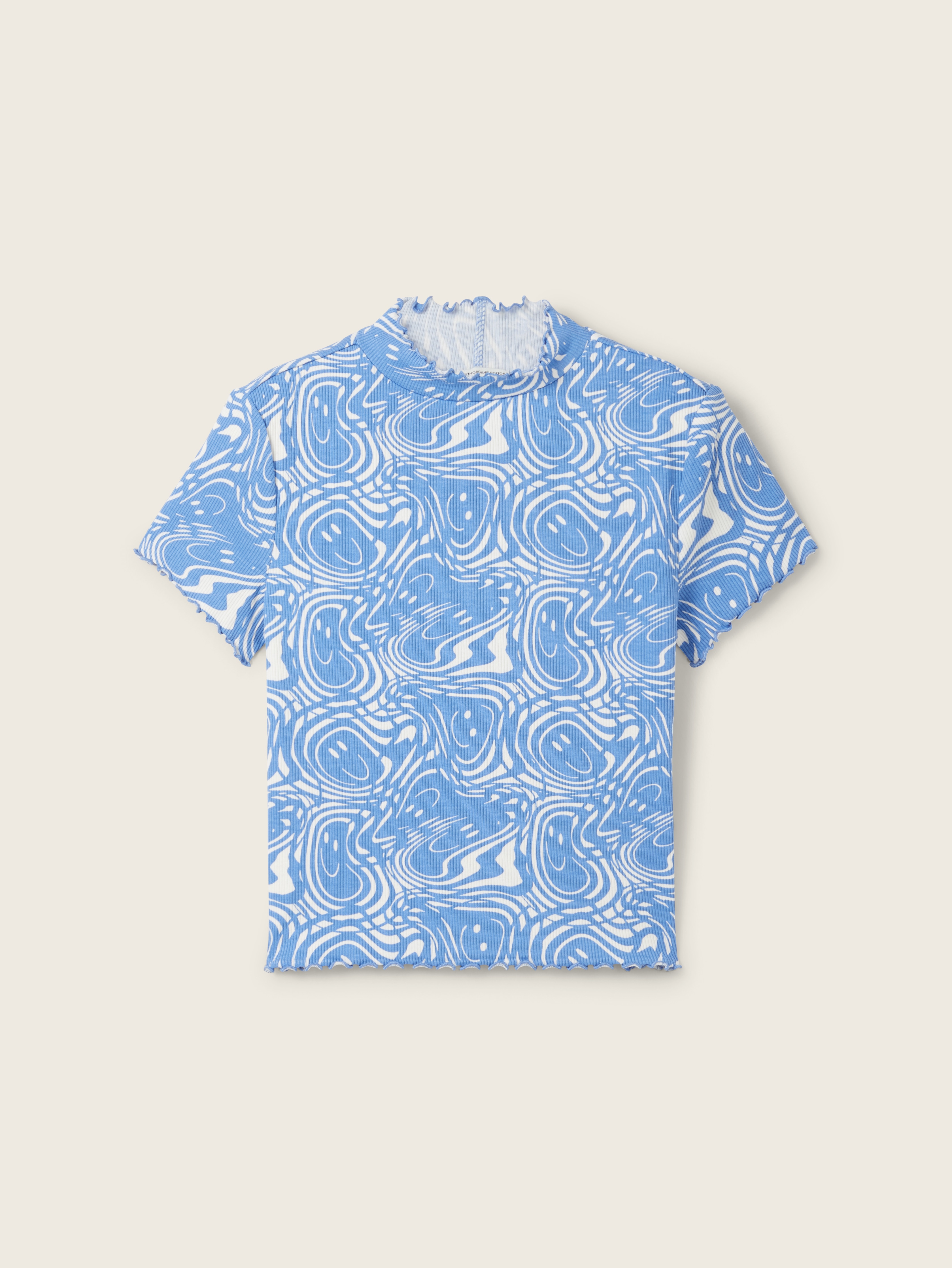 Oversized T-shirt with organic cotton by Tom Tailor