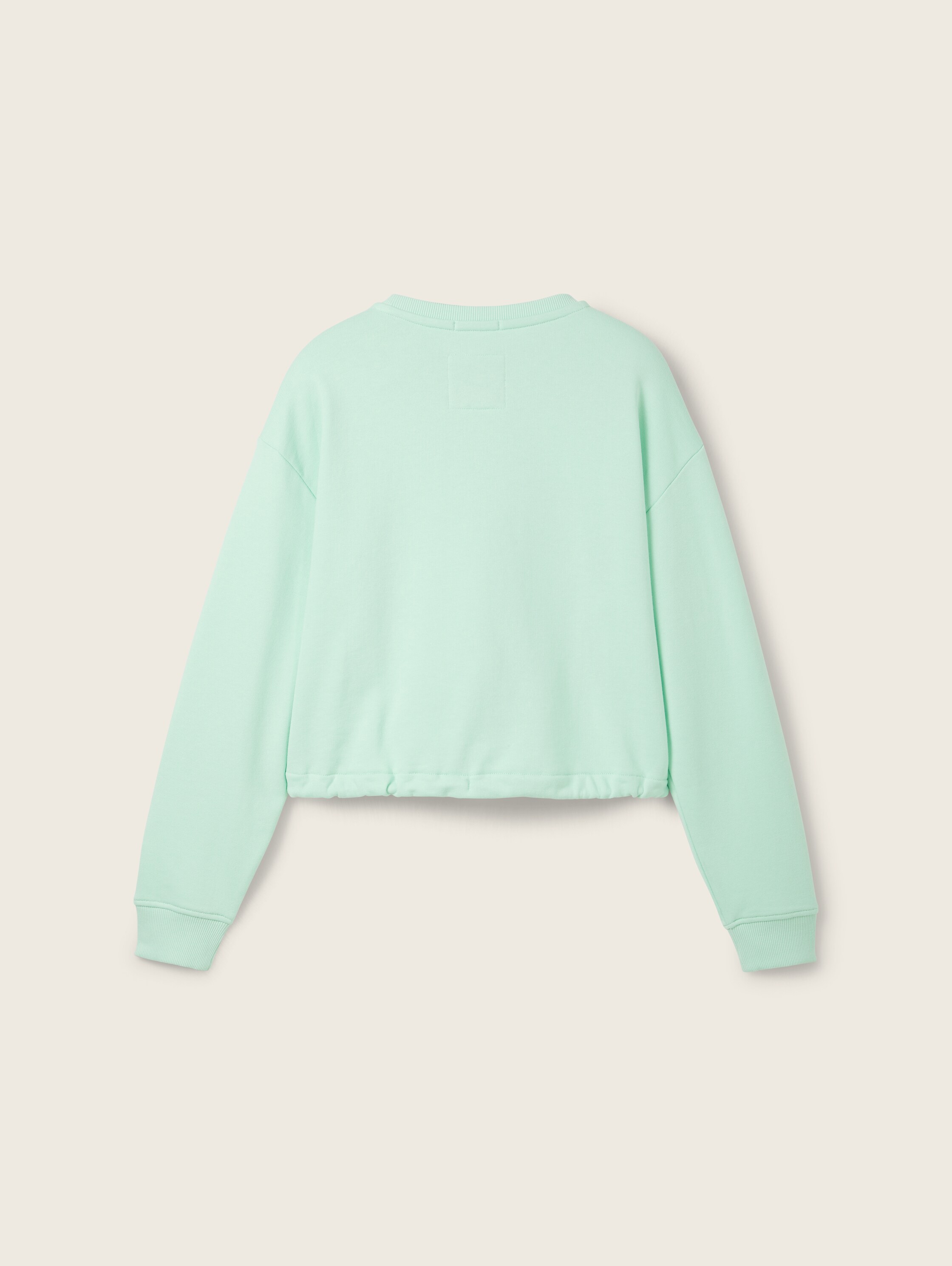 Cropped Sweatshirt mit recyceltem Polyester - 2