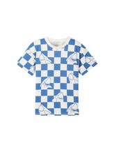 Ausgewählt, Oversized T-Shirt mit Bio-Baumwolle von Tom Tailor, blau