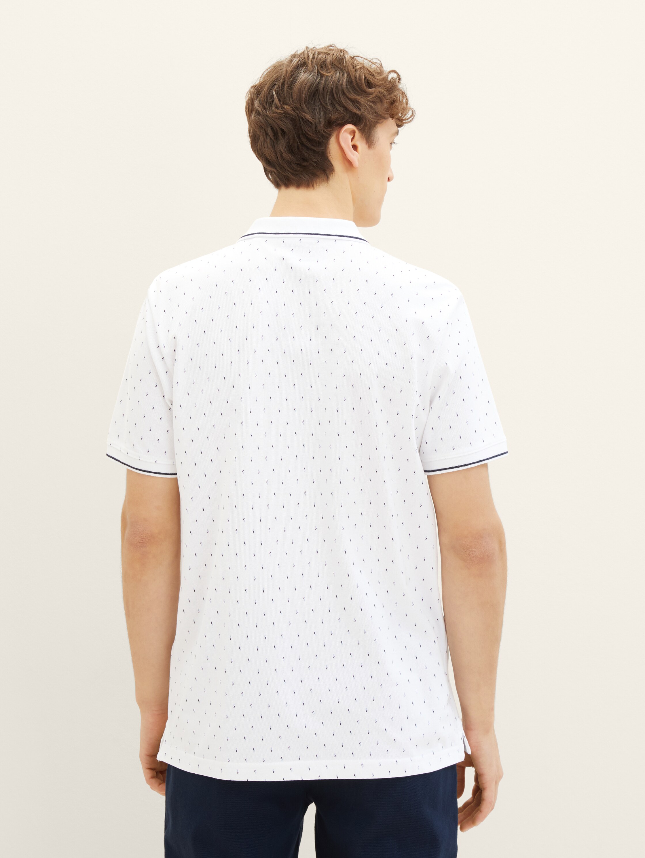 Poloshirt mit Allover-Print - 4