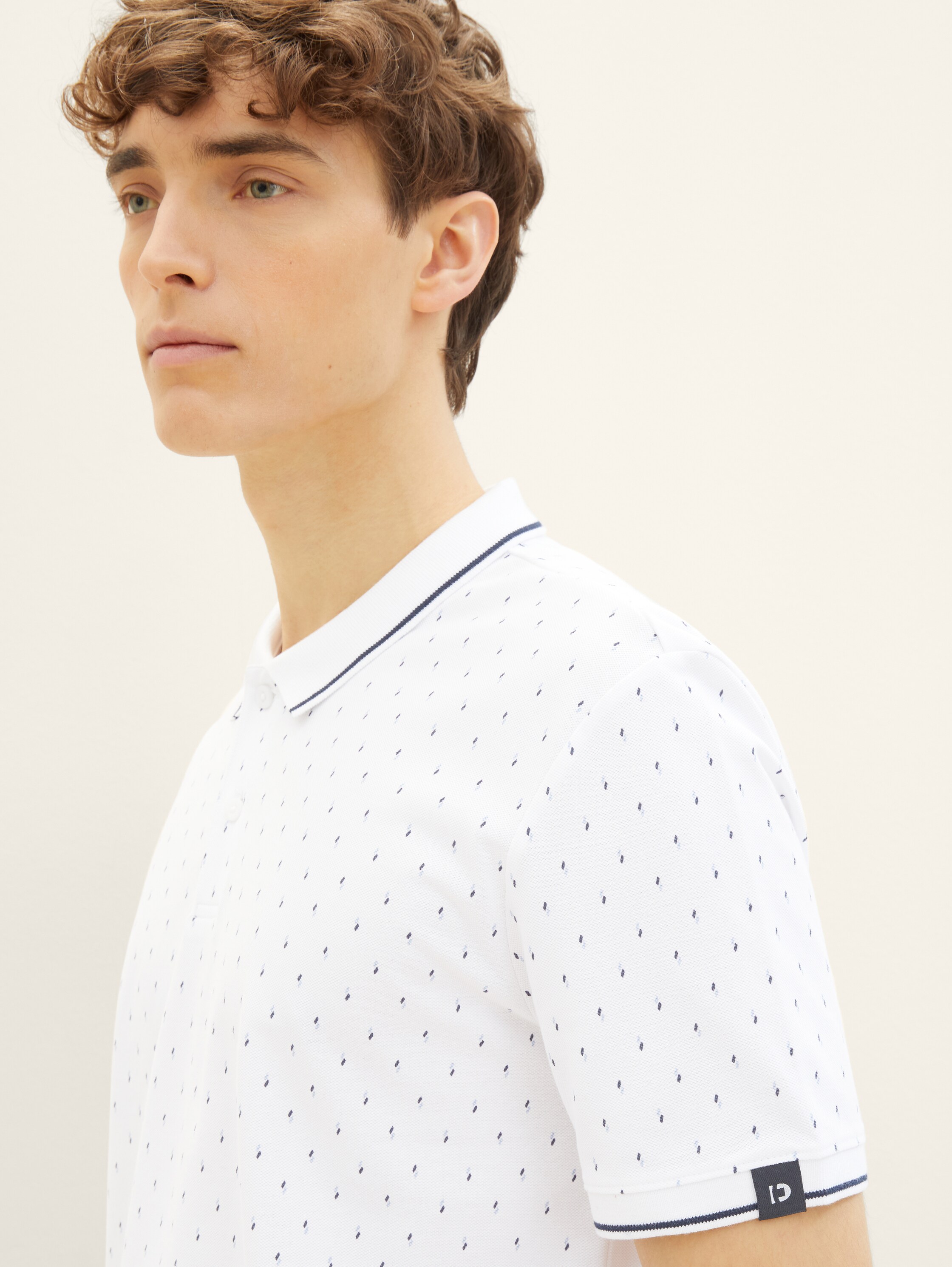 Poloshirt mit Allover-Print - 6