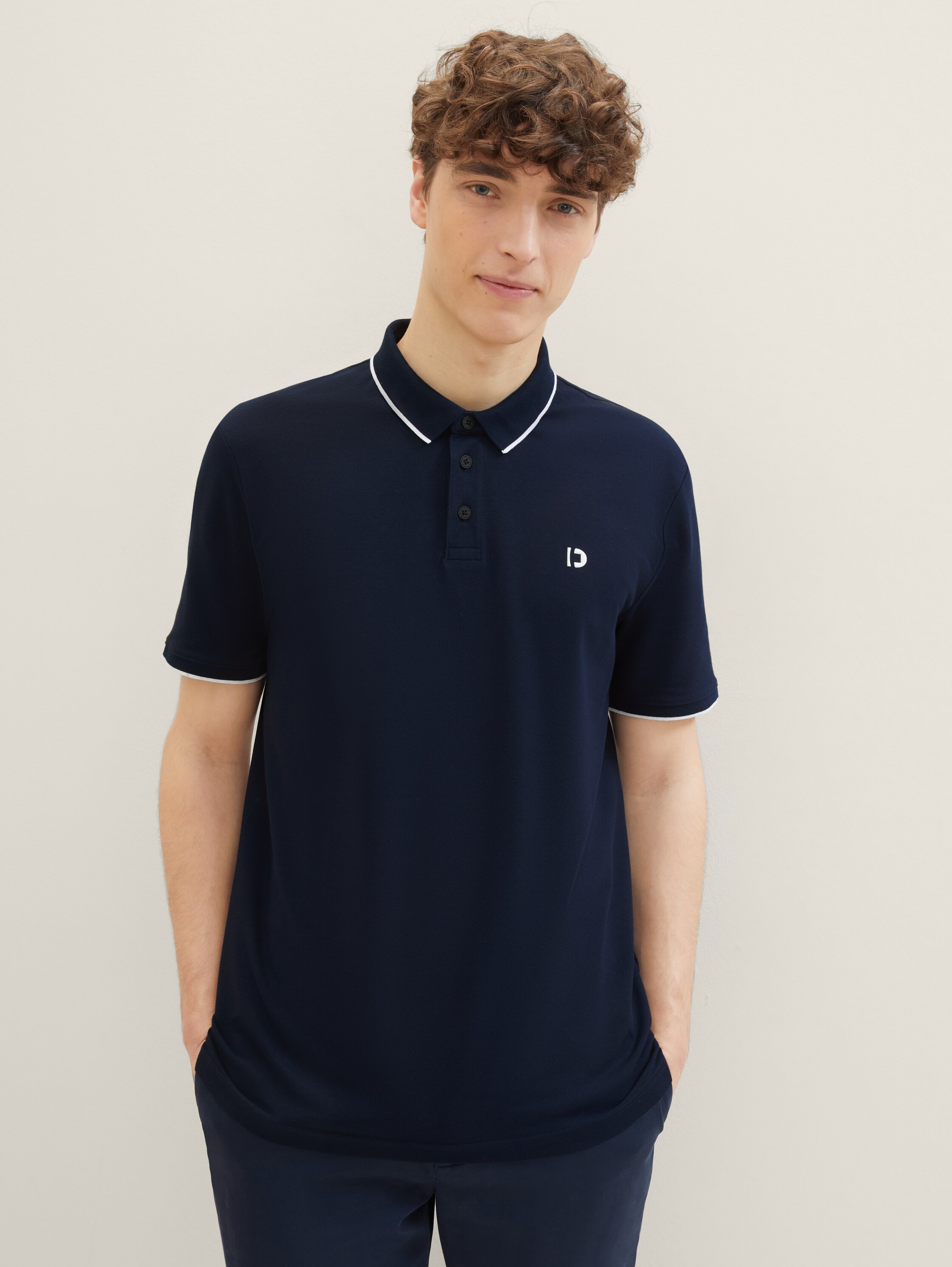 Basic Poloshirt - navy