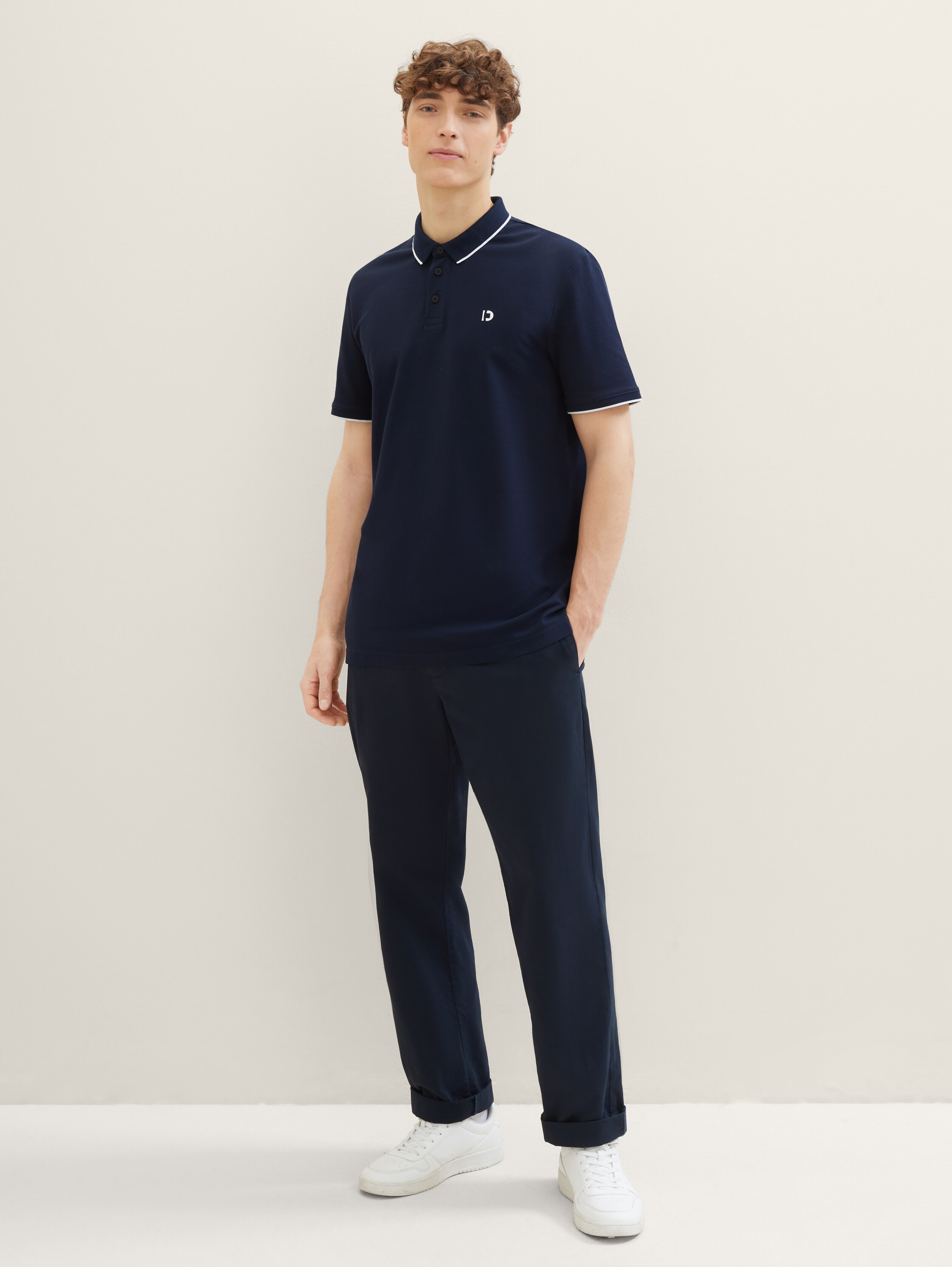 Basic Poloshirt - navy