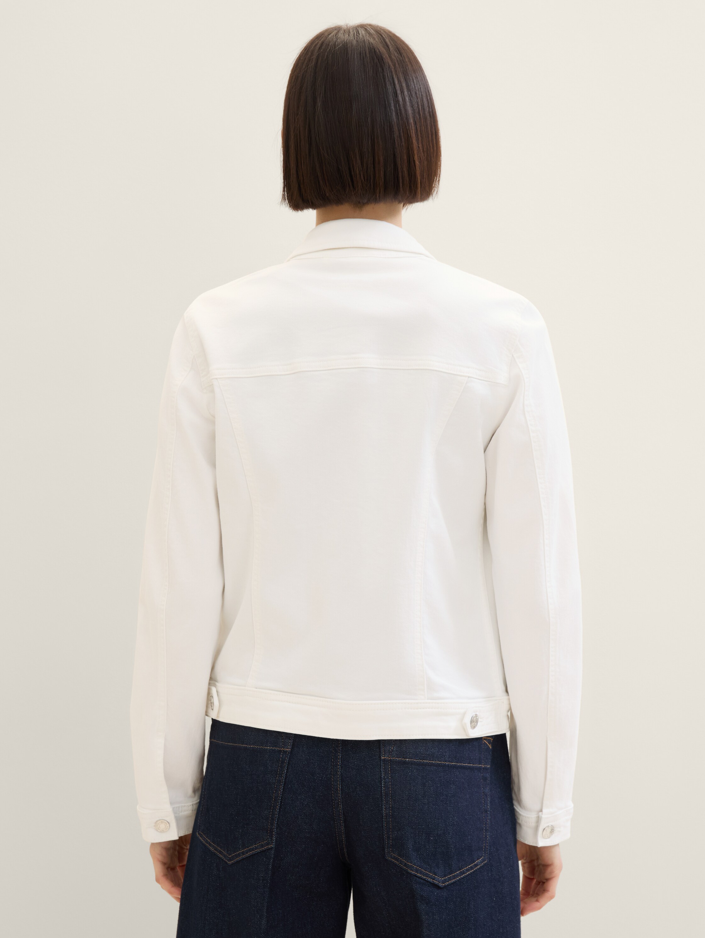 Jeansjacke mit recycelter Baumwolle - 4