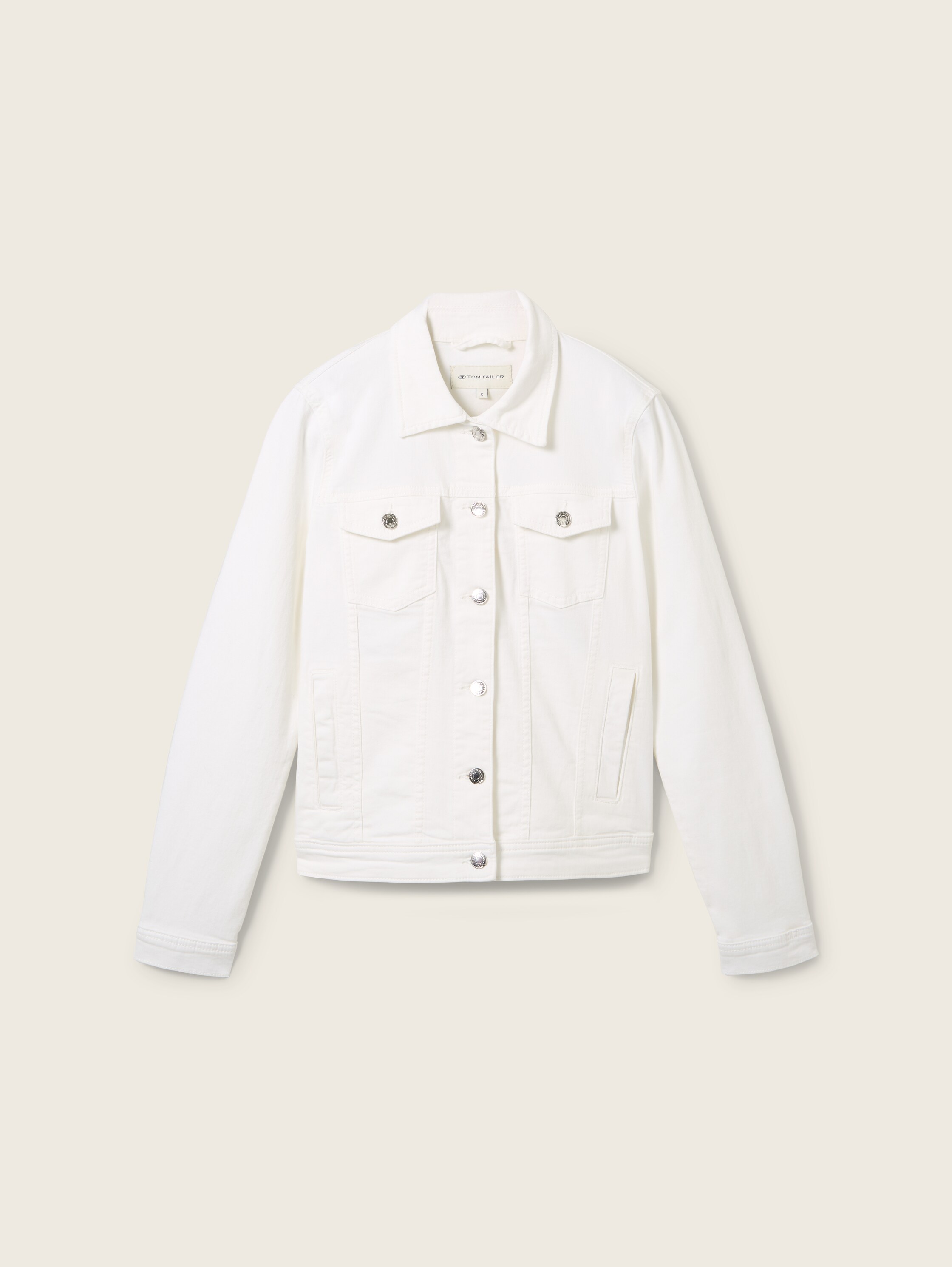 Jeansjacke mit recycelter Baumwolle - 5
