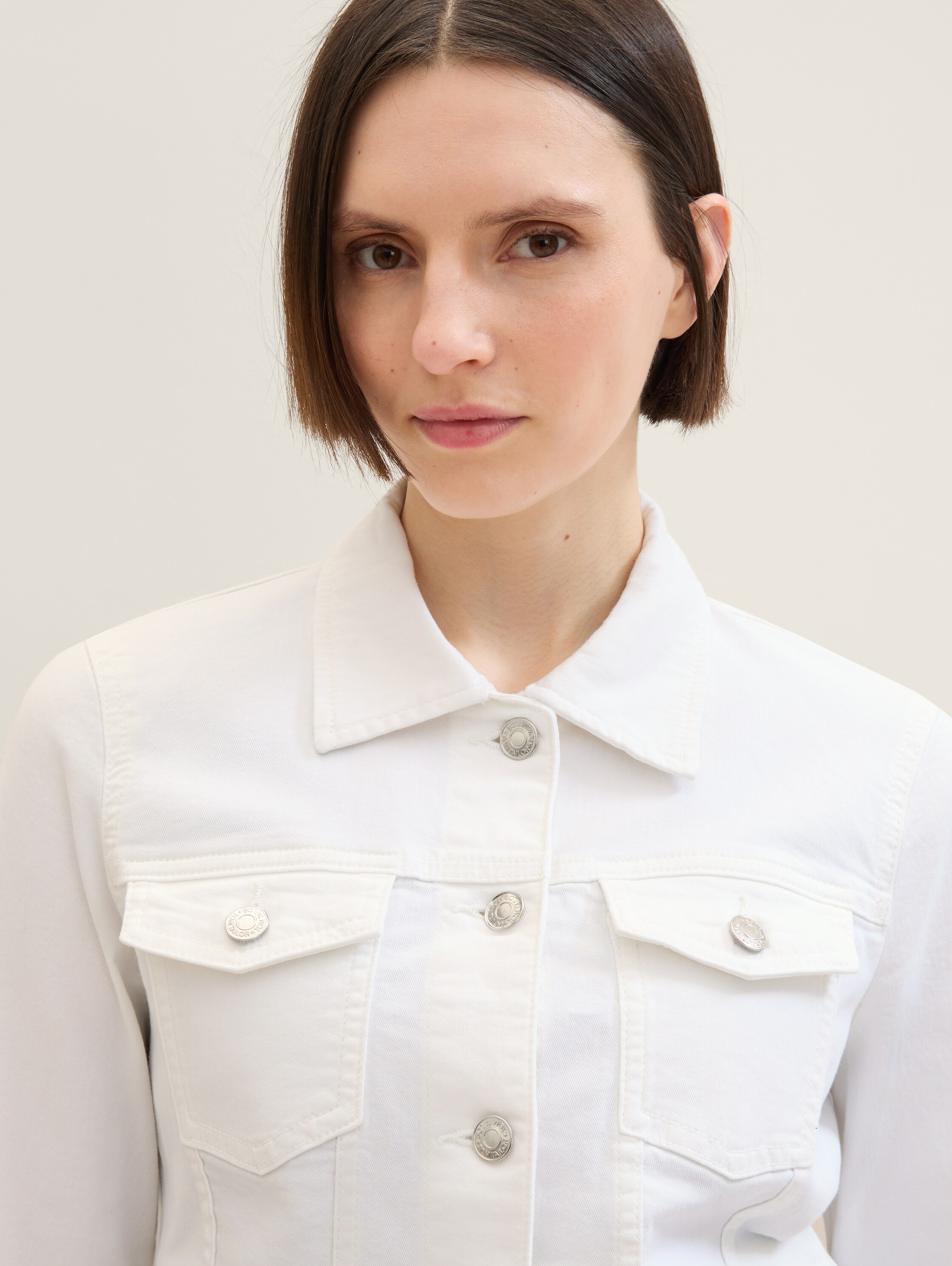 Jeansjacke mit recycelter Baumwolle - 6