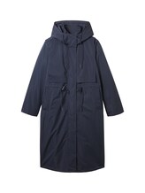 Geselecteerd, Regenmantel met gerecycled polyester door Tom Tailor, blauw