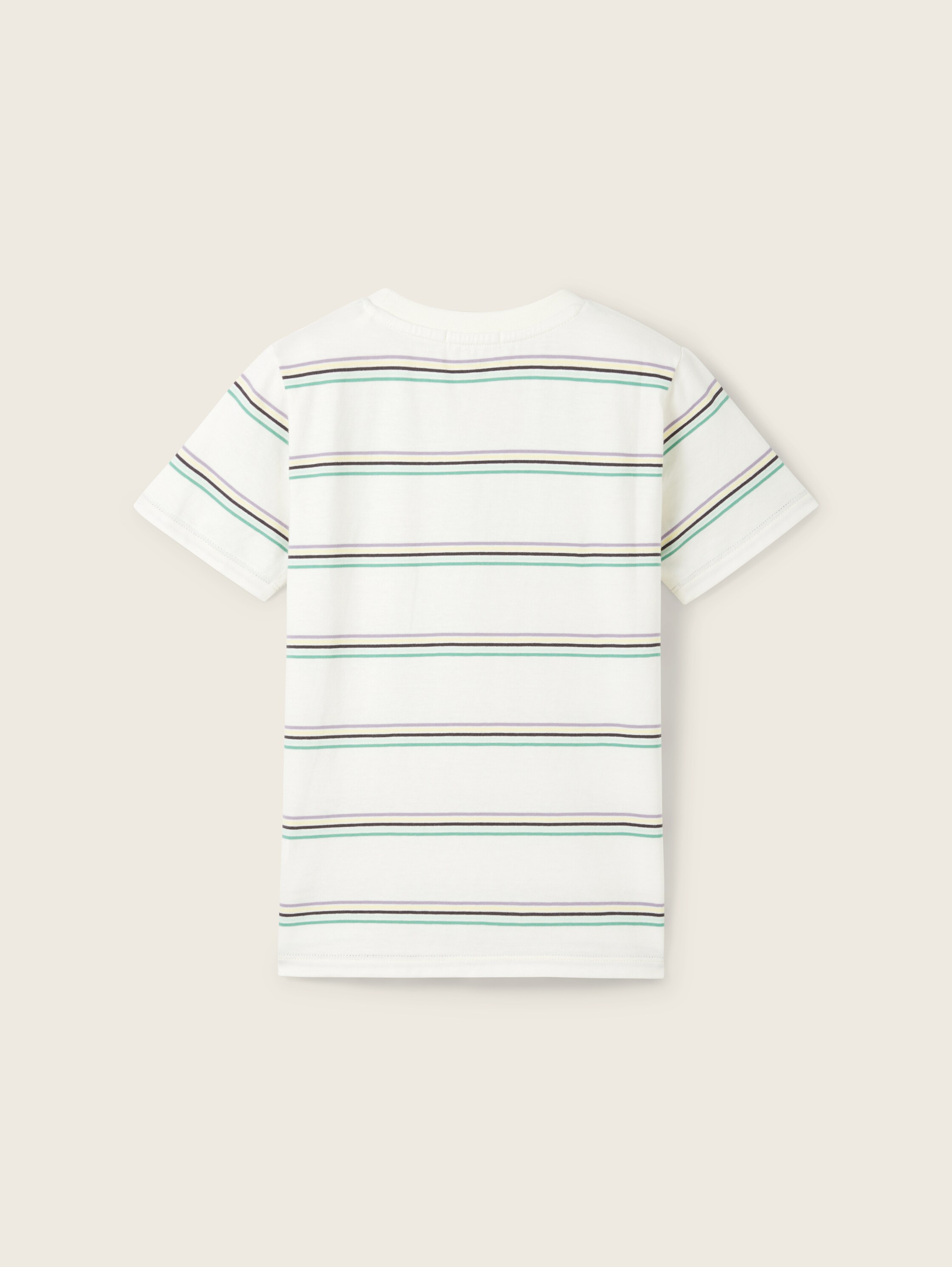 Gestreiftes T-Shirt mit Bio-Baumwolle - 2