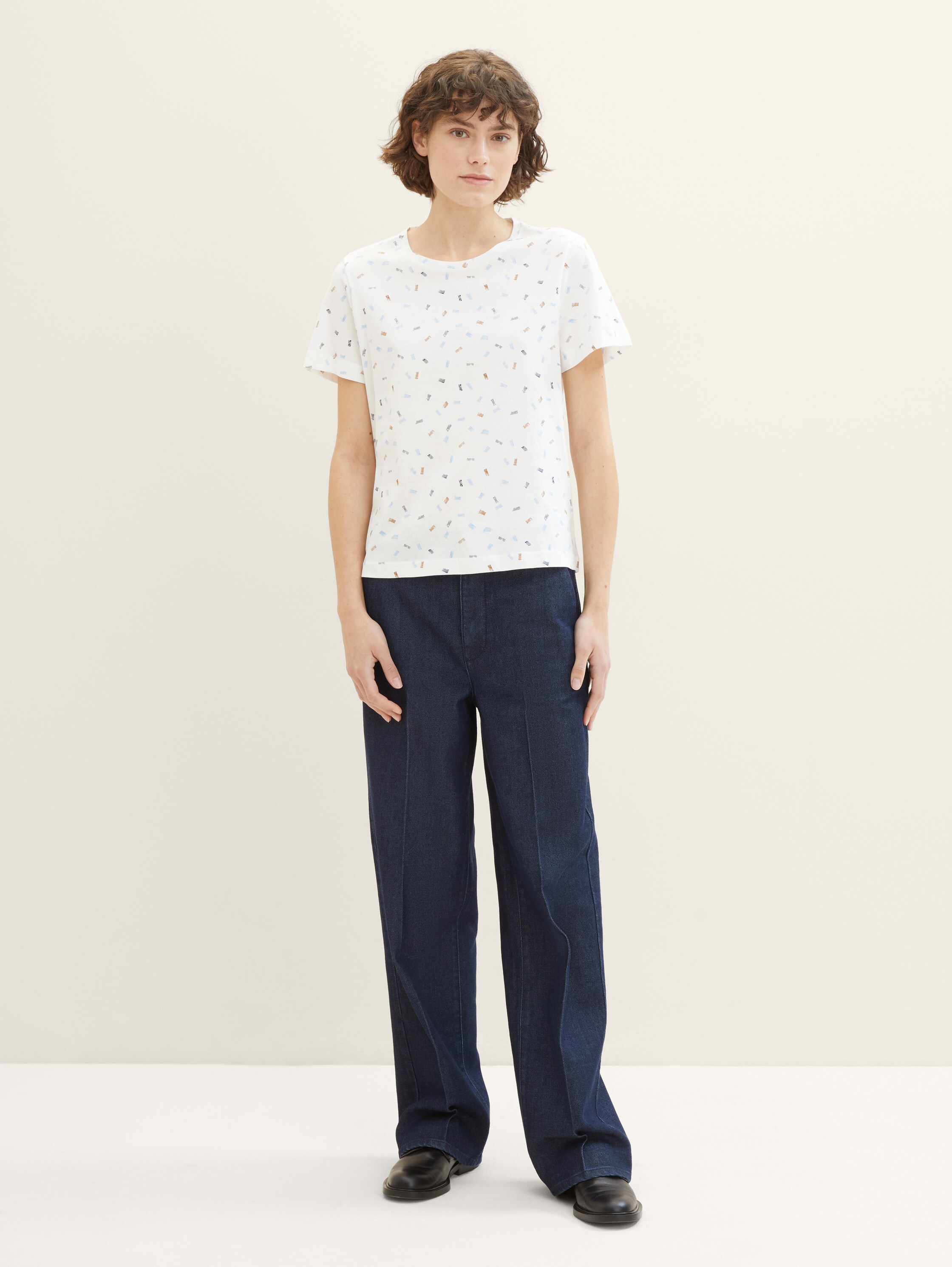 T-Shirt mit Print - 2