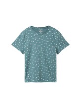 Geselecteerd, T-shirt met print door Tom Tailor, groen